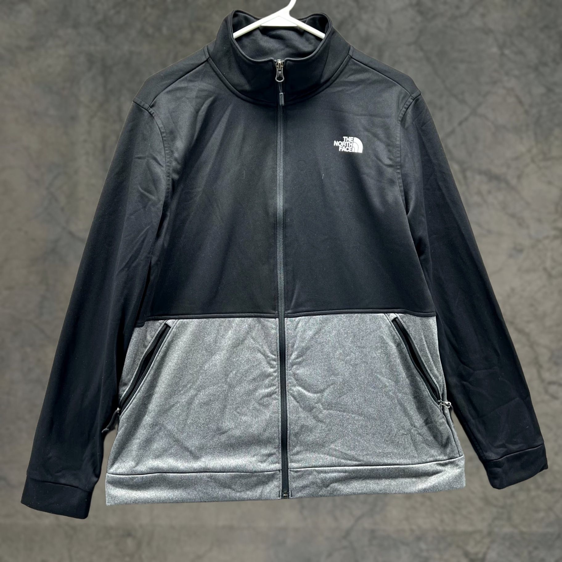 The North Face The North Face Jacket Womens XL Fleece Lined Black Gray Full Zip Outdoor TNF Size XL / US 12-14 / IT 48-50 - 1 Thumbnail