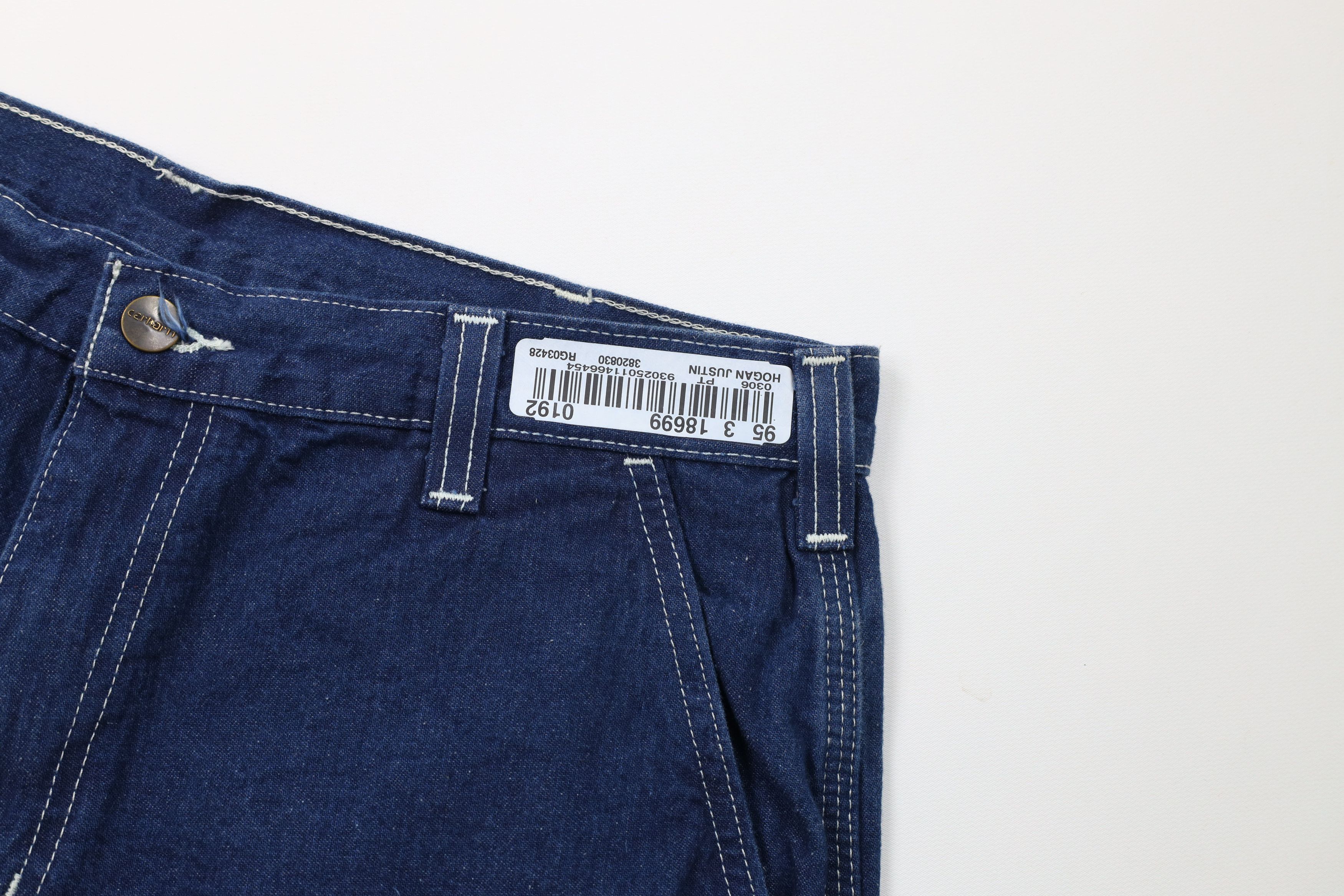 Carhartt Vintage Y2K Carhartt Workwear Wide Leg Dungaree Denim Jeans Size US 34 / EU 50 - 6 Thumbnail