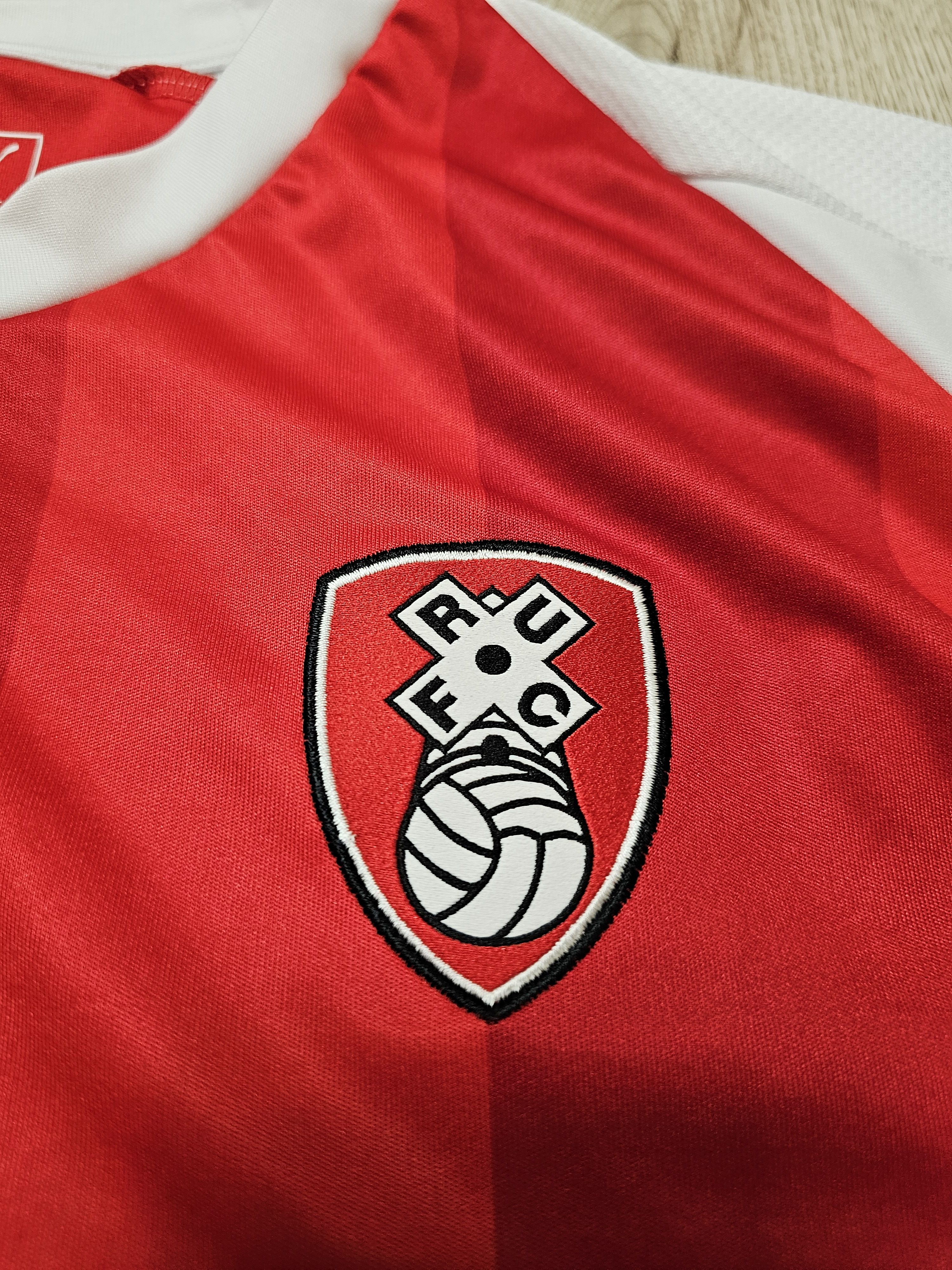 Puma ROTHERHAM UNITED 2018 2019 HOME FOOTBALL SOCCER JERSEY 3XL Size US XXL / EU 58 / 5 - 4 Thumbnail