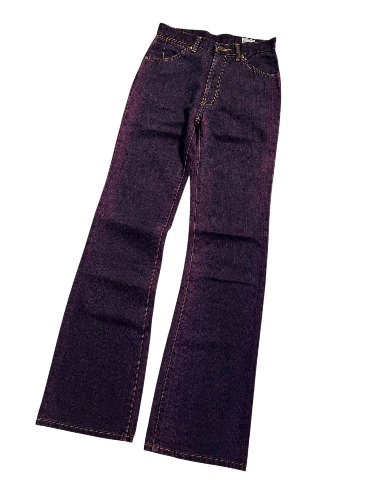 Kapital × Vintage × Wrangler FLARE WRANGLER VINTAGE JAPANESE PUNK DENIM JEANS Size US 27 - 2 Thumbnail
