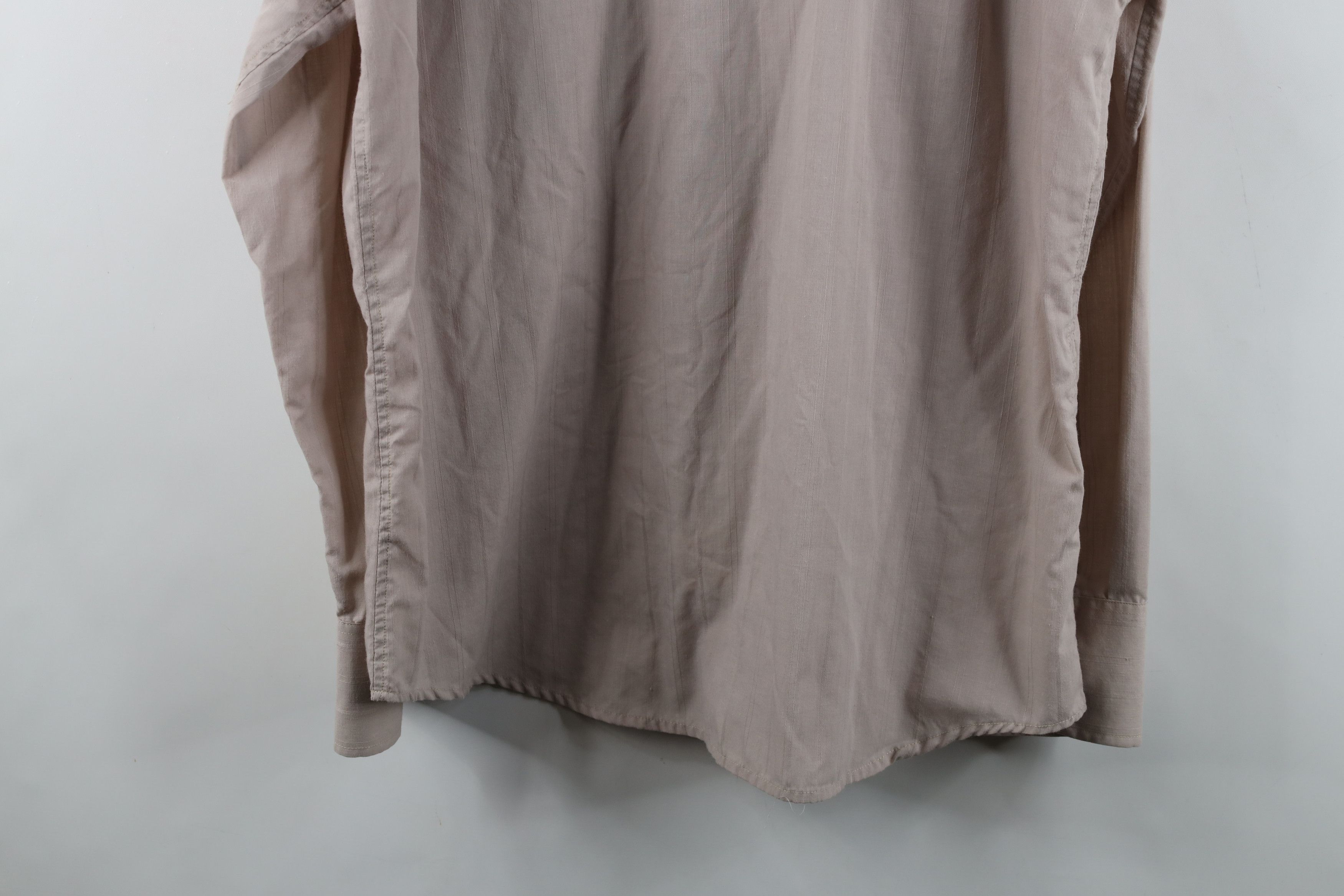 Vintage Vintage 90s Rockabilly Rodeo Cowboy Snap Button Shirt Beige Size US XL / EU 56 / 4 - 13 Thumbnail