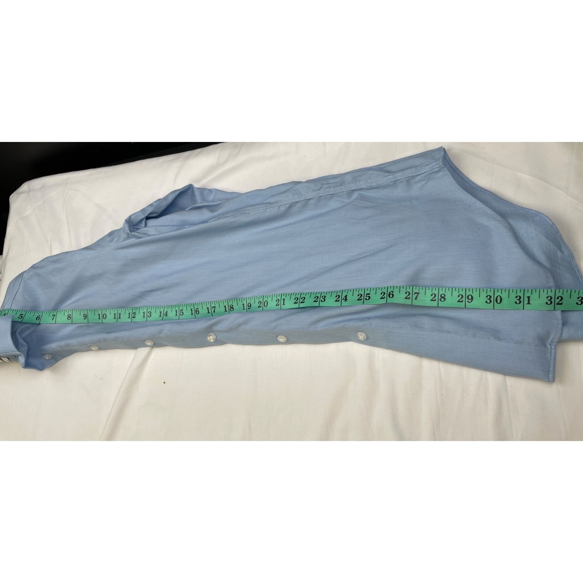Calvin Klein Calvin Klein Men's Blue Button Up Shirt Slim, Stretch Size S Size US S / EU 44-46 / 1 - 12 Thumbnail