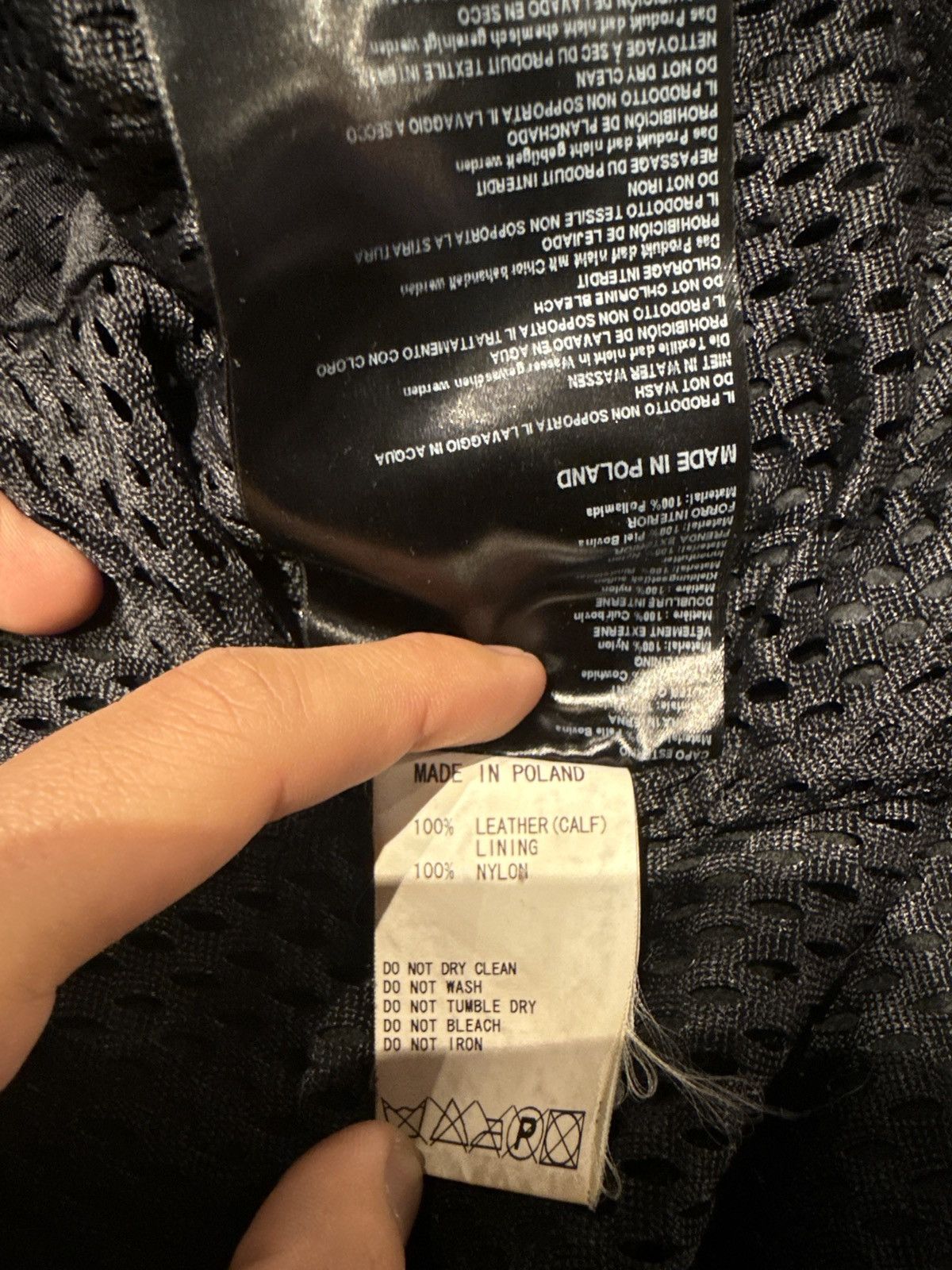 Yohji Yamamoto dainese x yohji yamamoto Size US M / EU 48-50 / 2 - 8 Thumbnail