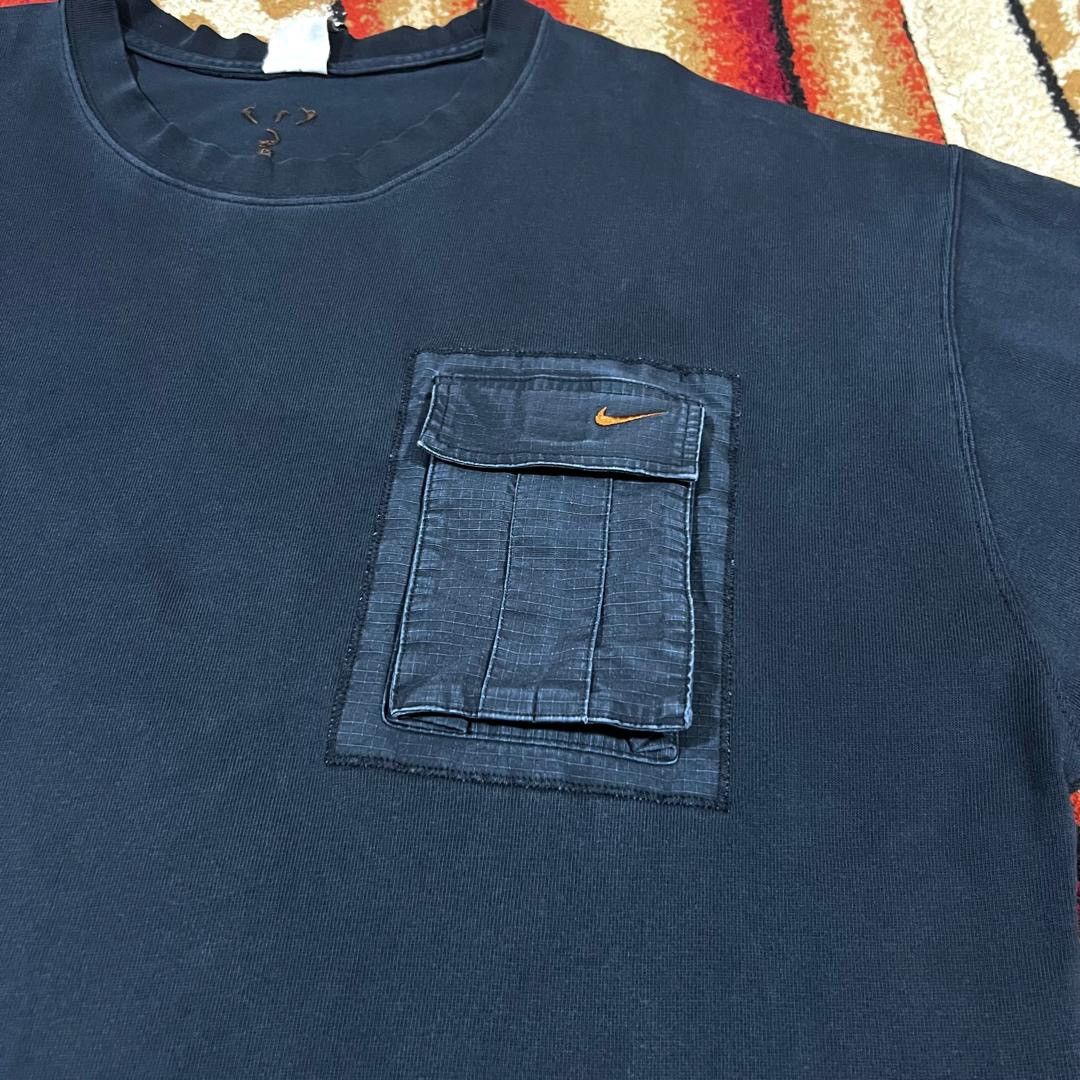 Fragment Design × Nike × Travis Scott Thrashed Faded Travis Scott x Nike NRG AG Rare T Shirt Size US XL / EU 56 / 4 - 2 Thumbnail