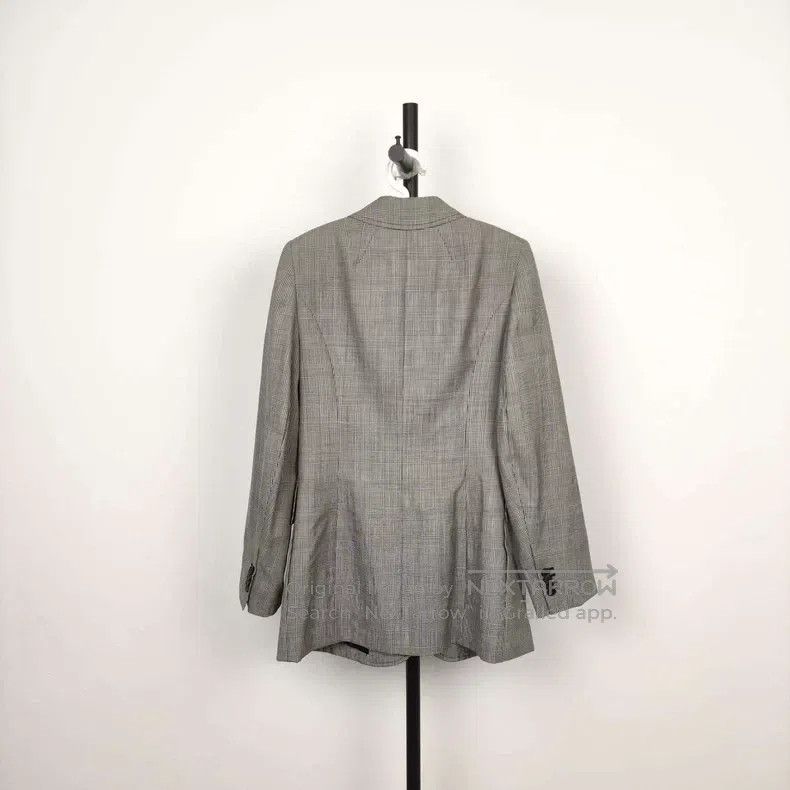 Balenciaga Balenciaga Cotton Plaid Jacket Size XS / US 0-2 / IT 36-38 - 2 Thumbnail