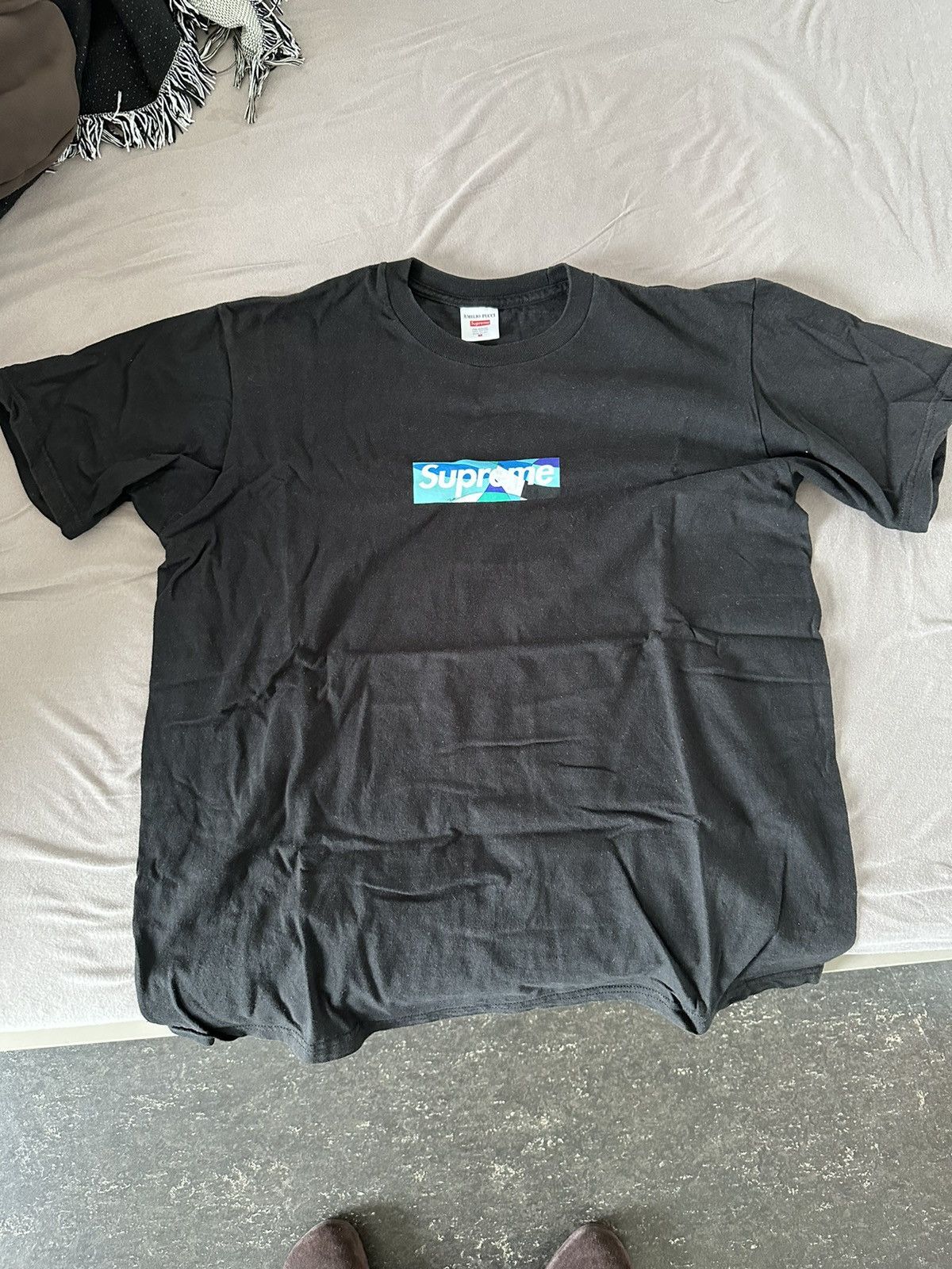 Supreme Supreme Emilio Pucci Box logo tee | Grailed