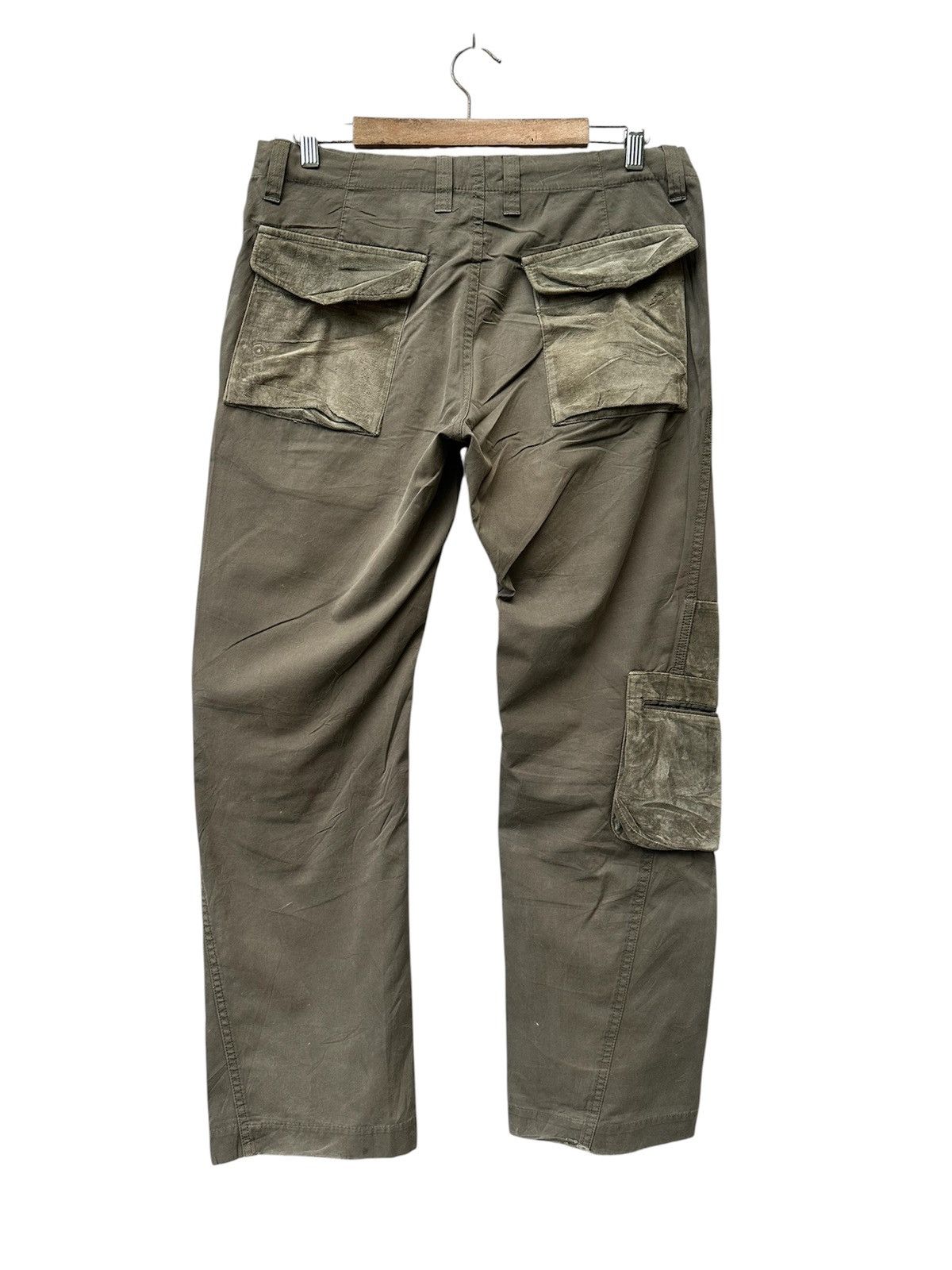 Japanese Brand Vintage One Graviti Avant Garde Pocket Trouser Pant Size US 33 - 2 Thumbnail