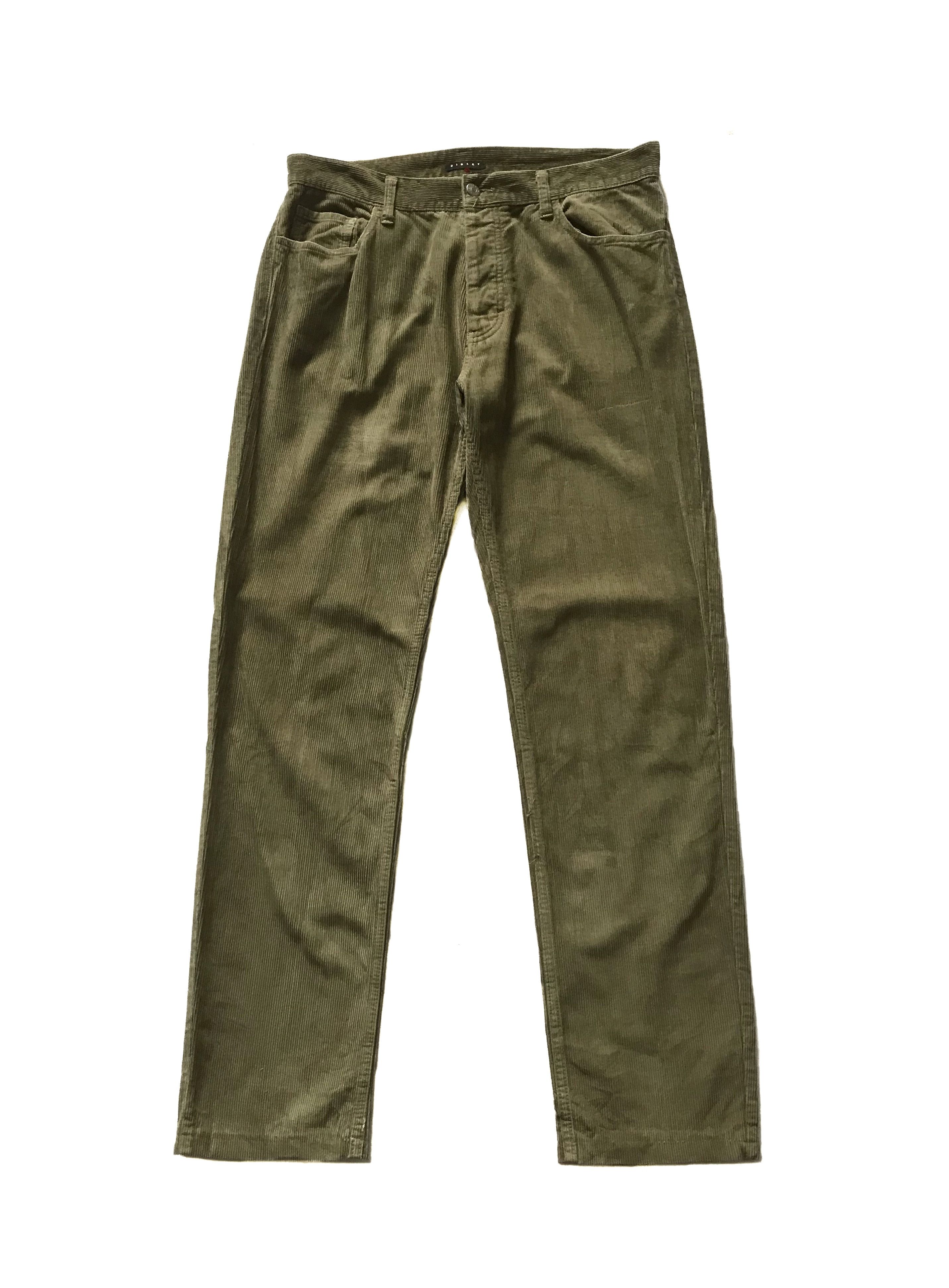 Sisley SISLEY CORDUROY TROUSER PANTS Size US 31 - 1 Preview