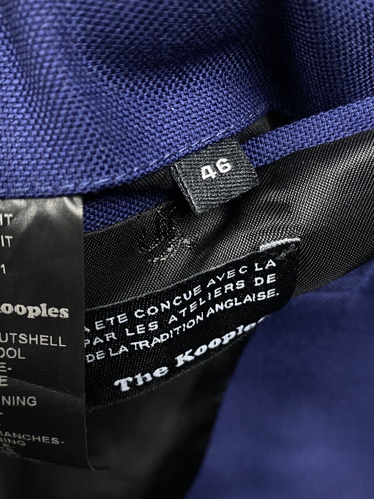 Designer Vintage The Kooples Wool Viscose French Designed Blazer og Size 46R - 12 Thumbnail