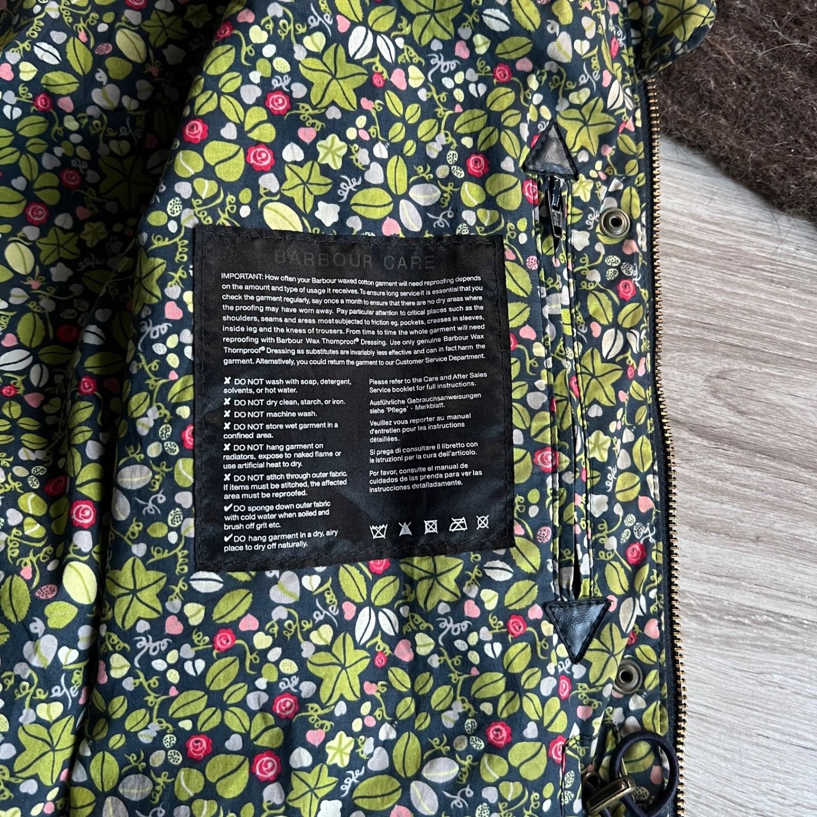 Barbour Barbour Lula Durham Waxed Jacket 9721AC Size L / US 10 / IT 46 - 14 Thumbnail