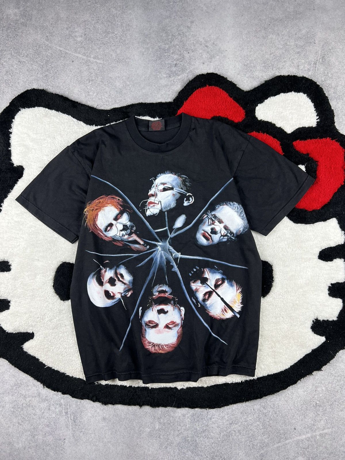 Vintage Rammstein Sehnsucht 90s Tour Vetements Style Y2K Tee