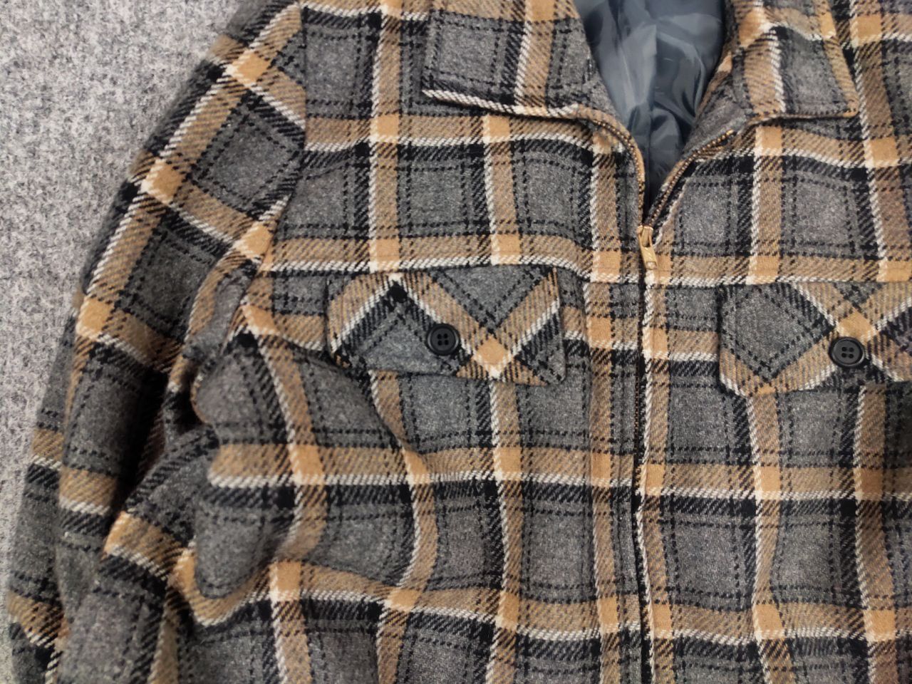 Japanese Brand Iris Japan Vintage 90's Wool Blend Check Cropped Jacket Size S / US 4 / IT 40 - 19 Thumbnail
