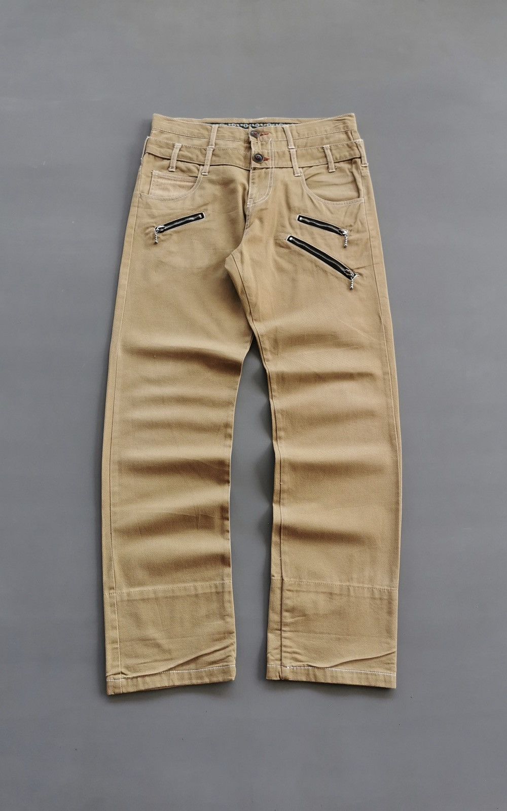 semanticdesign SemanticDesign Zipper Double Waist Pants Punk Bondage Size US 32 / EU 48 - 3 Thumbnail