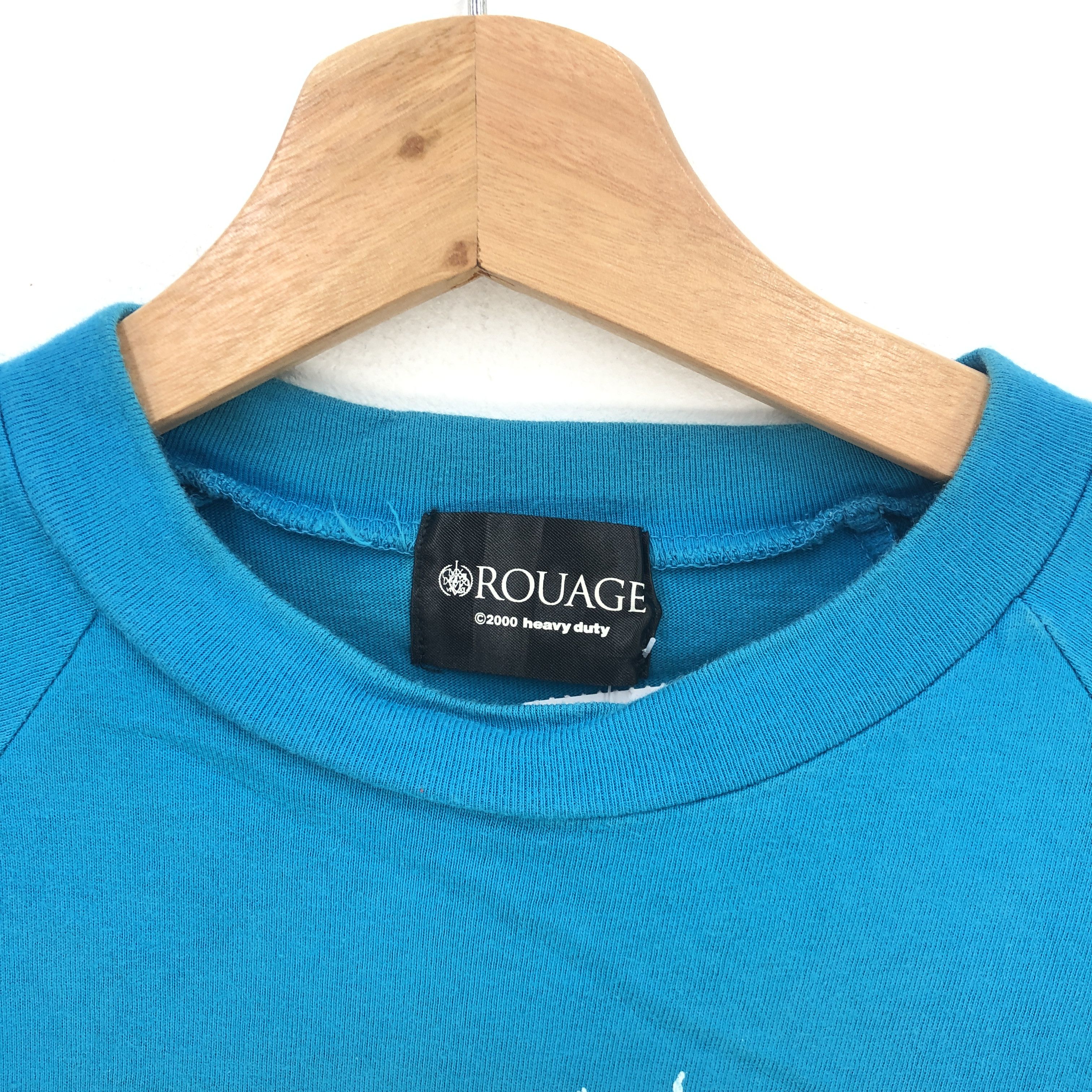 Vintage Vintage Y2K Rouage Tshirt Japanese Streetwear Crewneck Tees Size US XS / EU 42 / 0 - 4 Thumbnail