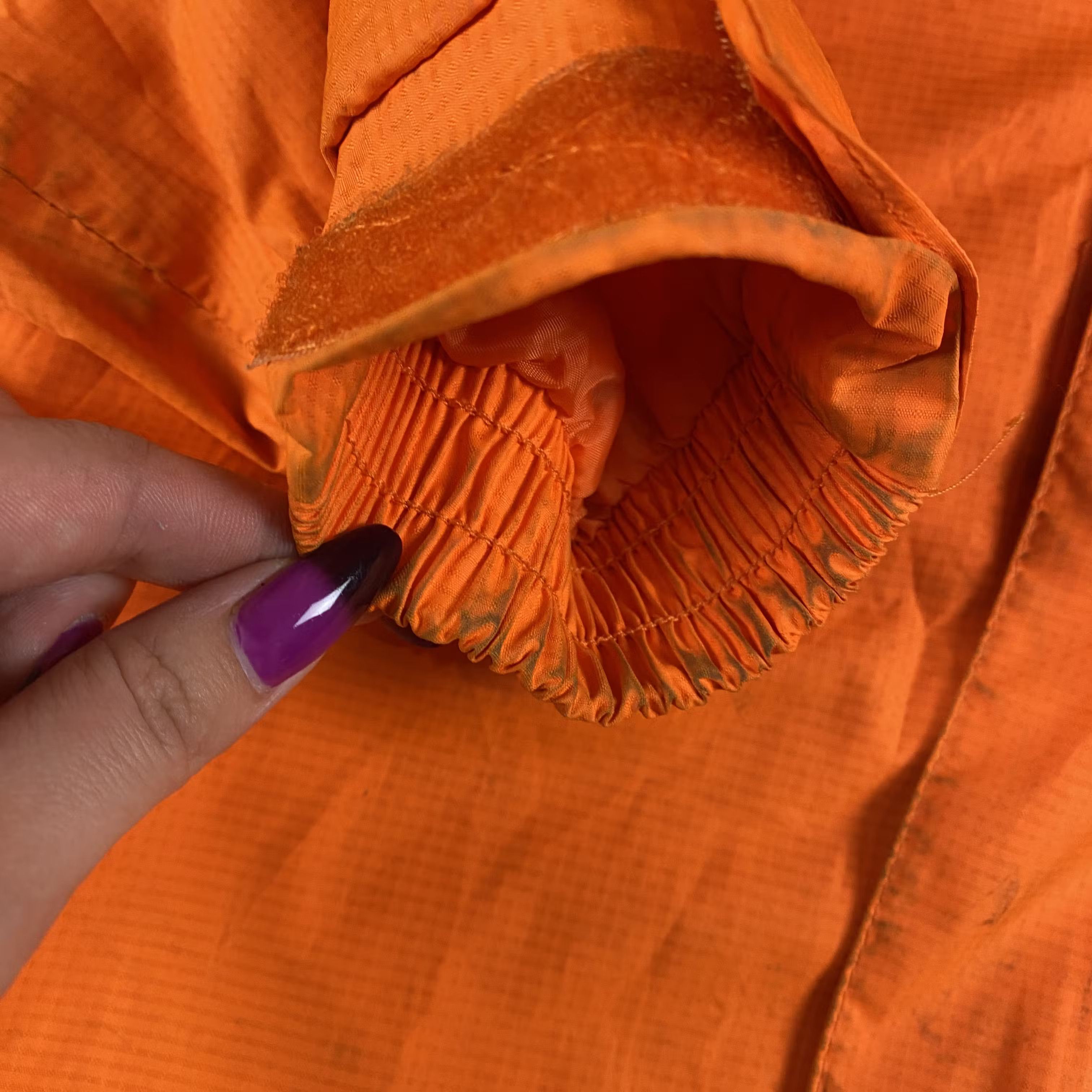Mercedes-Benz × Vintage Mens Hooded Jacket Mercedes Benz Size XL Orange Size US XL / EU 56 / 4 - 6 Thumbnail