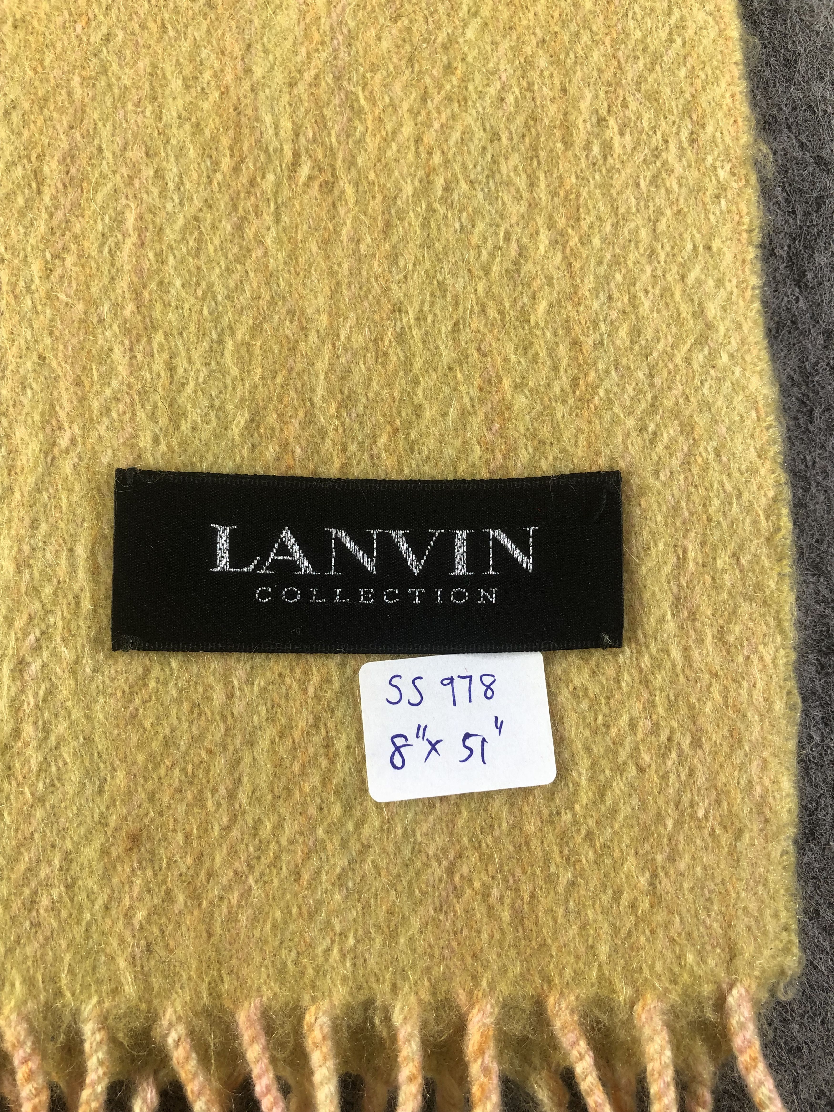 Lanvin Lanvin Scarf / Muffler / Neckwear Size ONE SIZE - 4 Thumbnail
