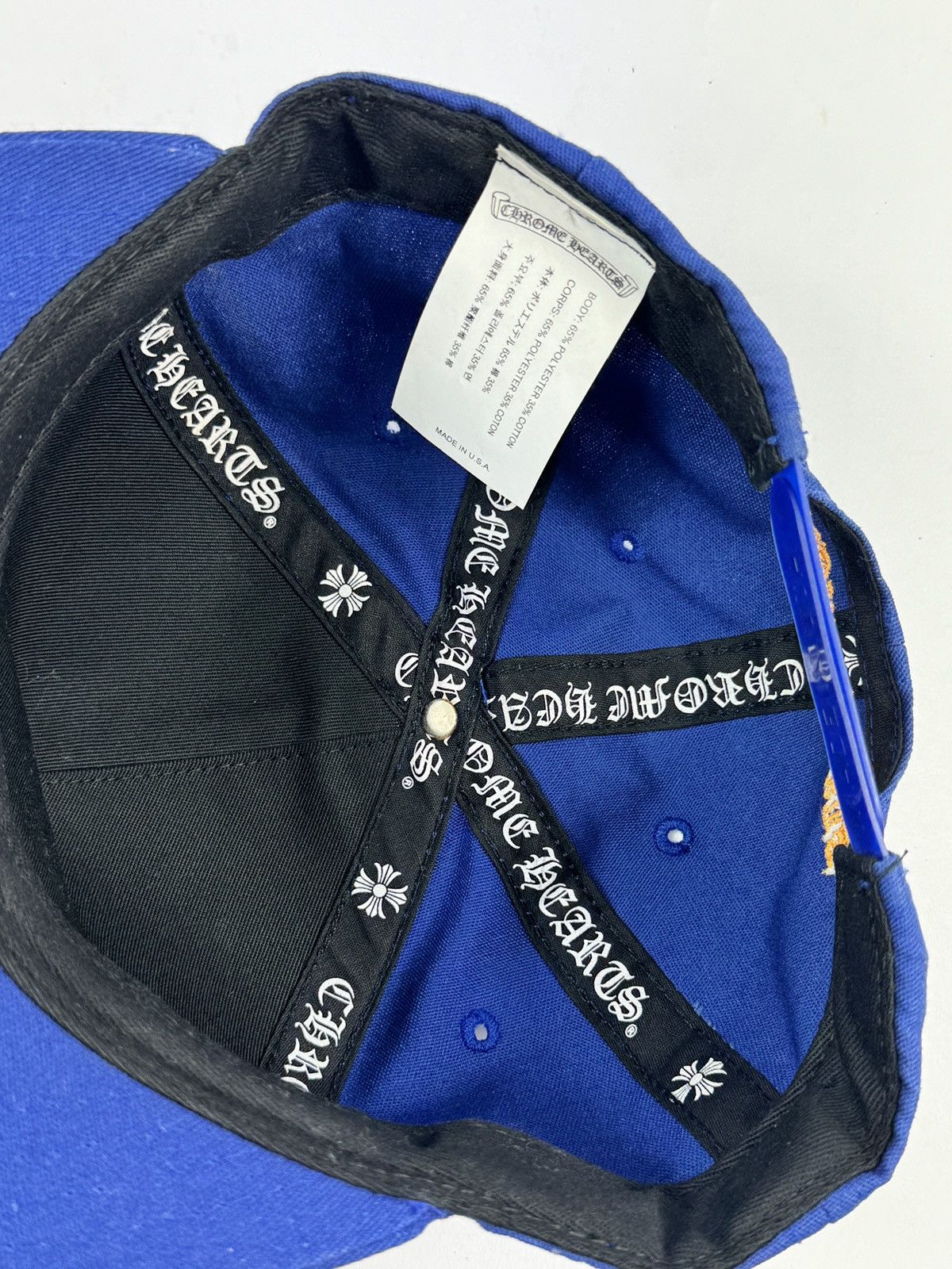 Chrome Hearts LOGO EMBROIDERED CAP Size ONE SIZE - 8 Thumbnail