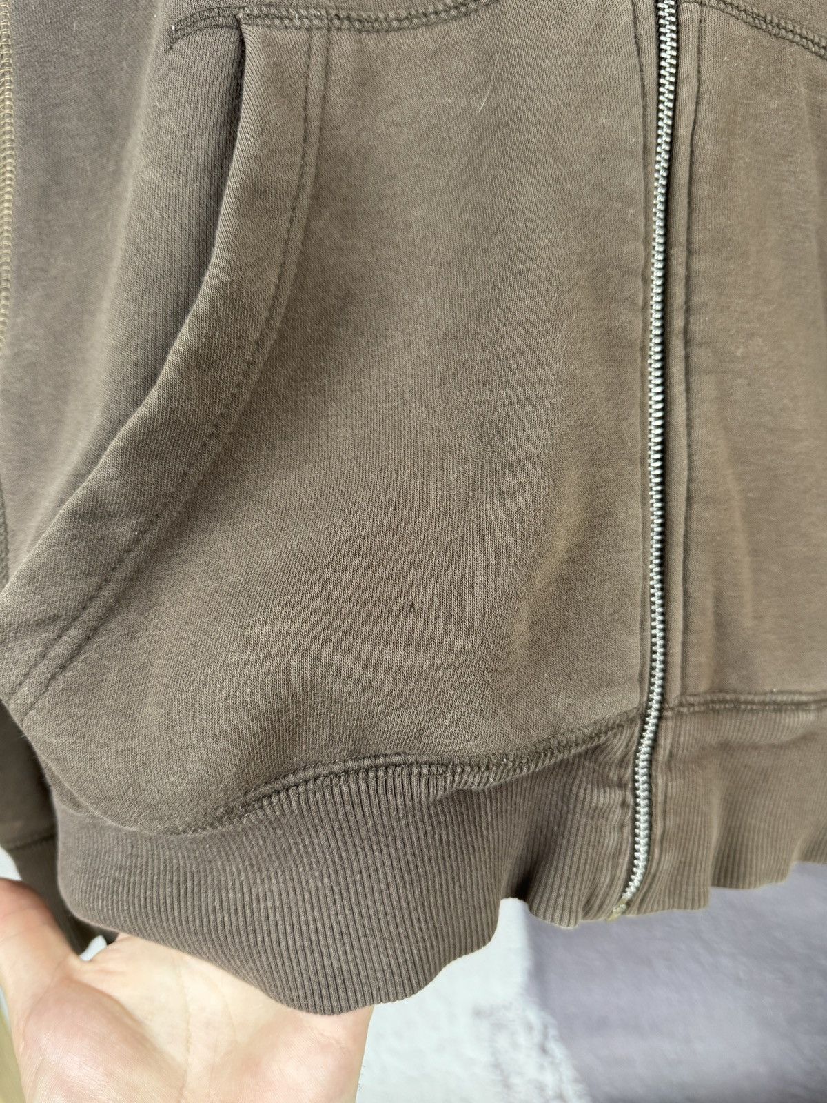 Nike Nike vintage Y2K brown faded hoodie swoosh drill Size US XL / EU 56 / 4 - 6 Thumbnail