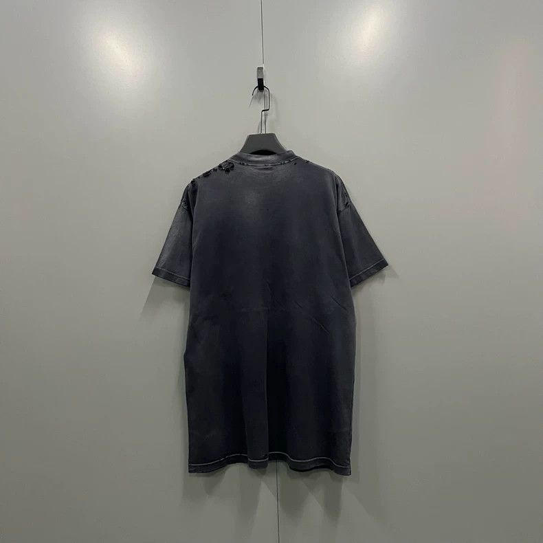 Balenciaga Balenciaga Washed Graffiti Letter Short Sleeve Size US S / EU 44-46 / 1 - 2 Thumbnail