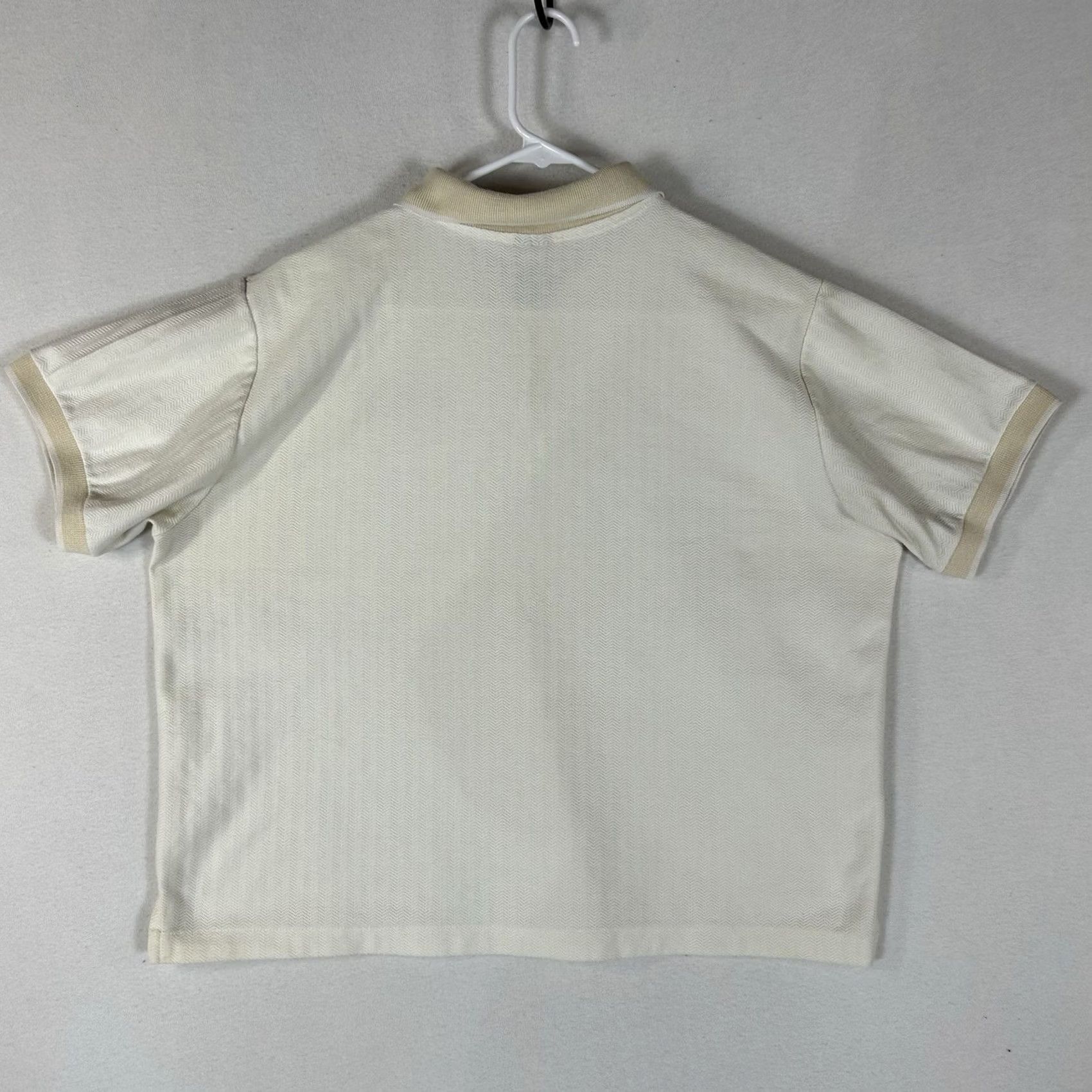 Harley Davidson VINTAGE Harley-Davidson Polo Shirt Mens XL Yellow Short Sleeve Stained Logo 100% Cotton Size US XL / EU 56 / 4 - 6 Thumbnail
