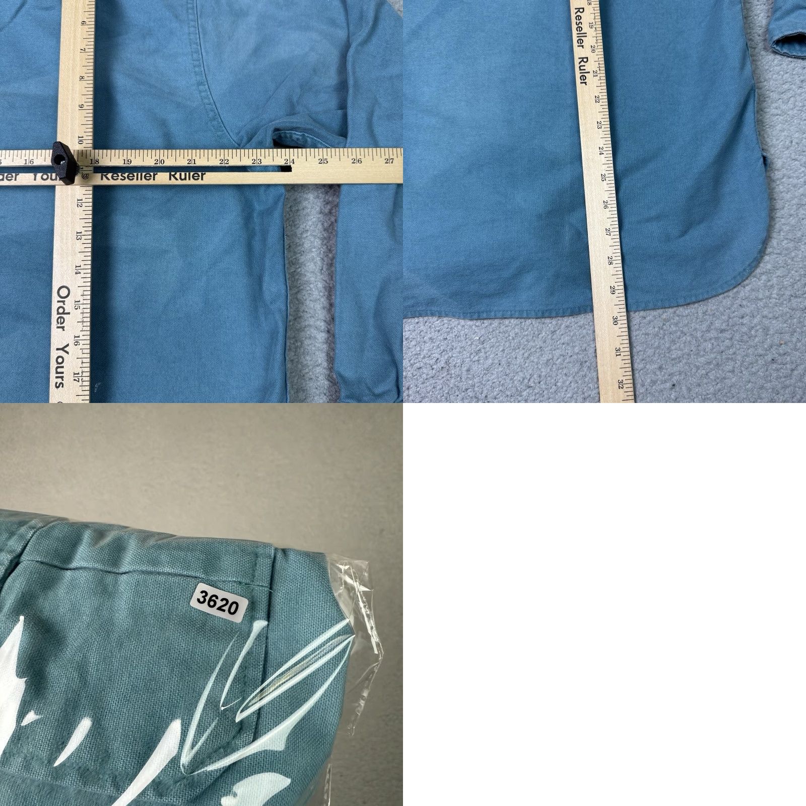 Vintage VINTAGE Cabela's Shirt Mens XL Blue Long Sleeve Button-UpFlannel Distressed Size US XL / EU 56 / 4 - 9 Thumbnail