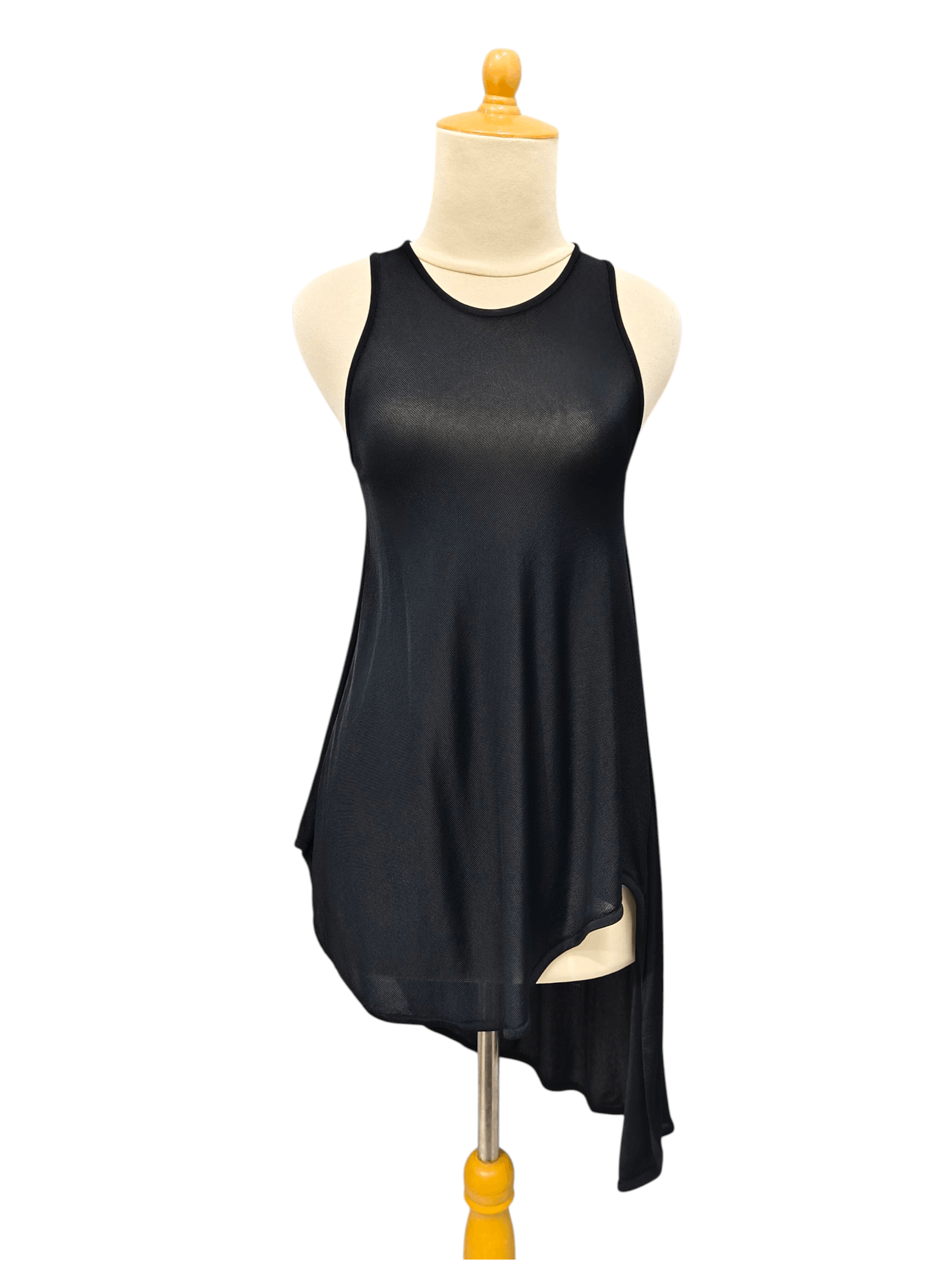 Alexander McQueen 00s Alexander McQueen- Asymmetrical Draped Gothic Mesh Dress Size S / US 4 / IT 40 - 1 Thumbnail