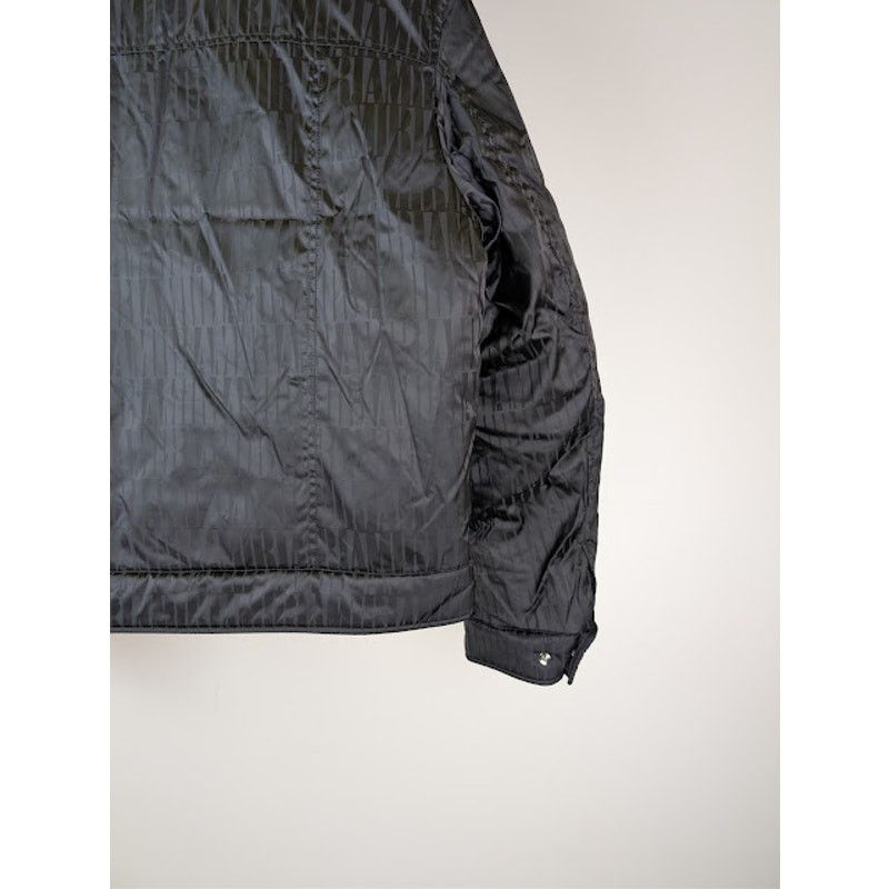 Amiri o1rshd1 Jacquard Filled Trucker Jacket in Black Size US M / EU 48-50 / 2 - 15 Thumbnail