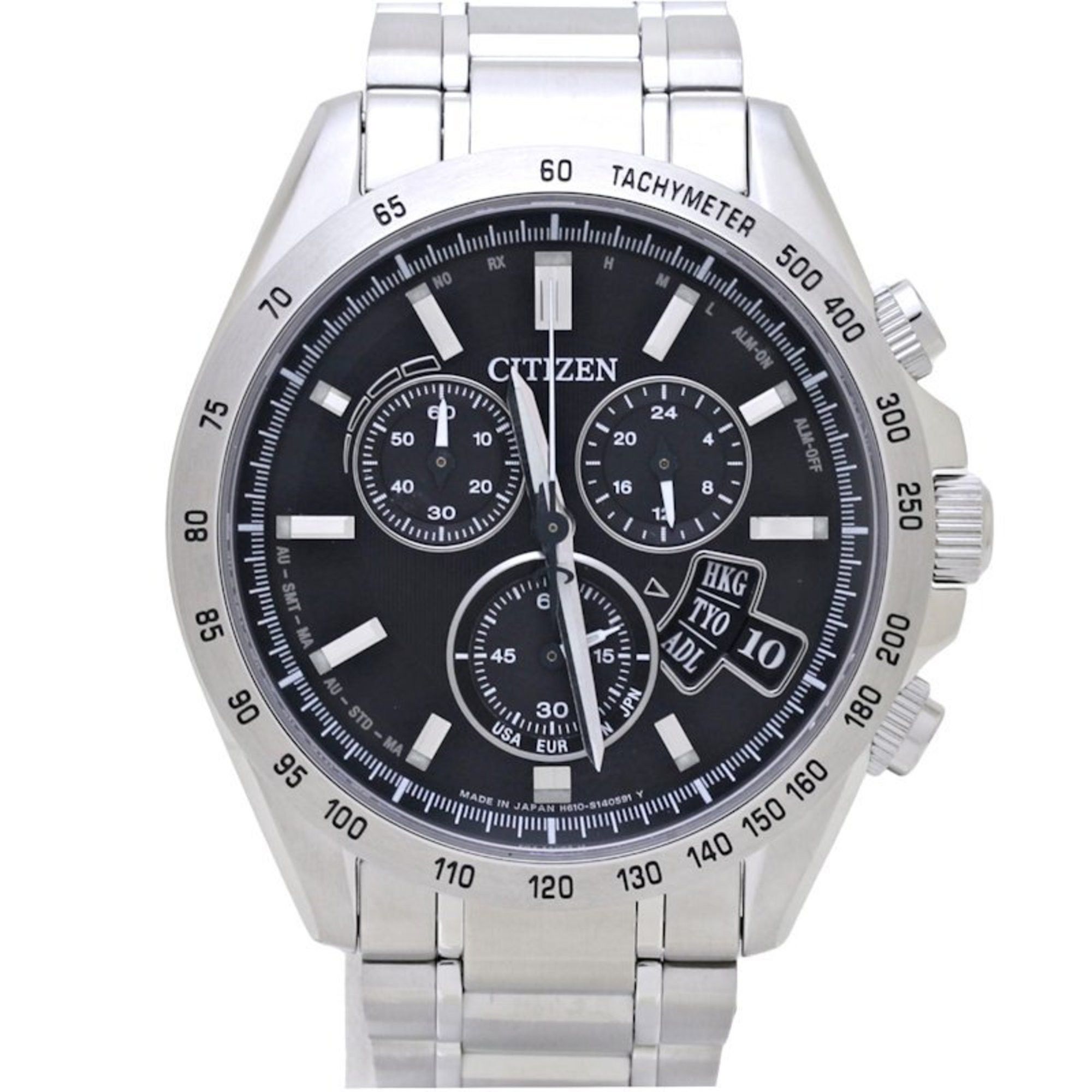 image of Citizen Collection By0130-51E H610-S099269 Direct Flight Stainless Steel Men's 130012 in Black