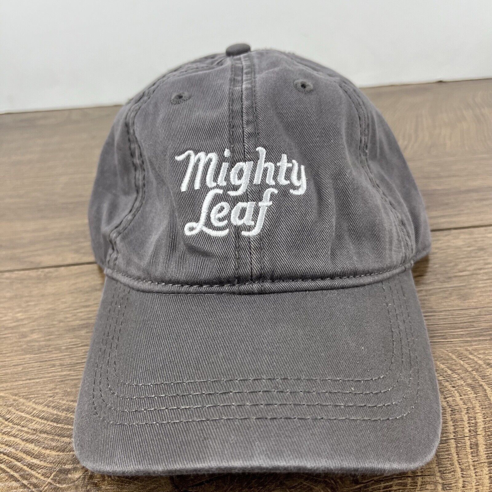 Other Mighty Leaf Hat Gray Adjustable Hat Gray Adult Size Hat Size ONE SIZE - 5 Thumbnail