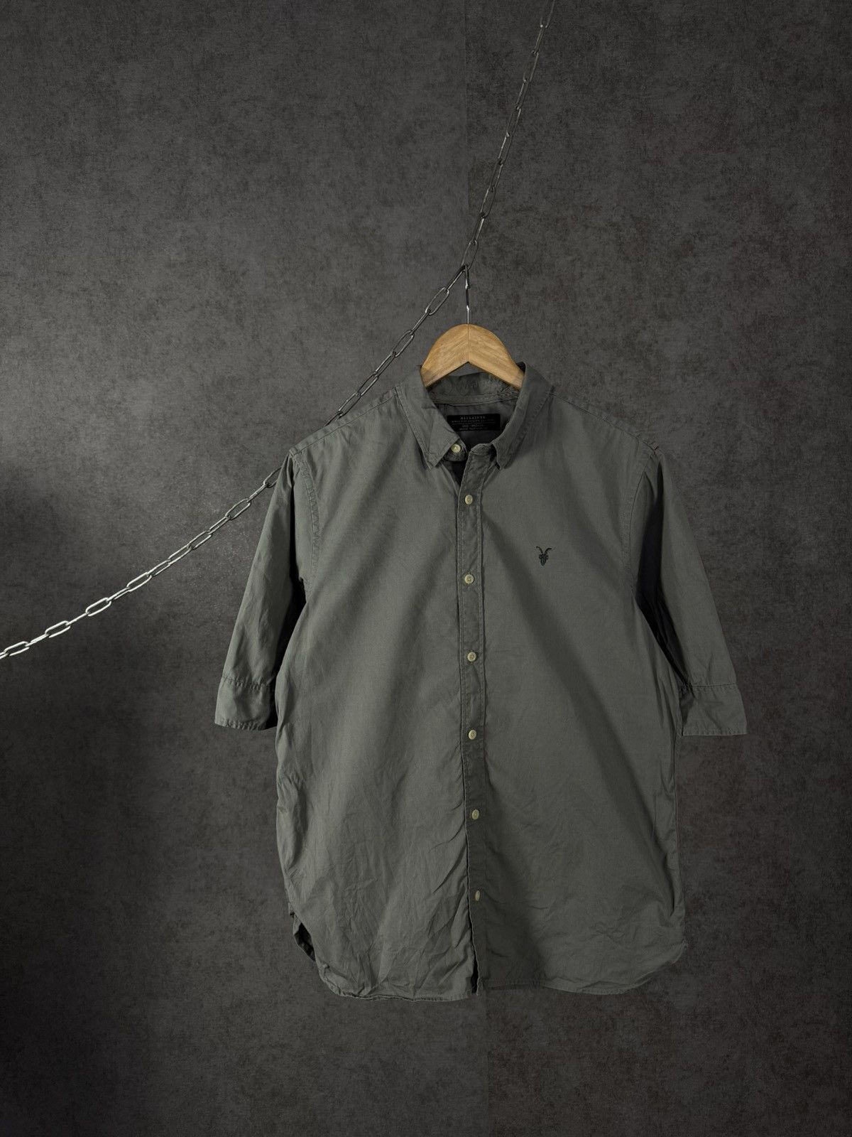 Allsaints × Designer Allsaints designer logo shirt Size US M / EU 48-50 / 2 - 1 Thumbnail