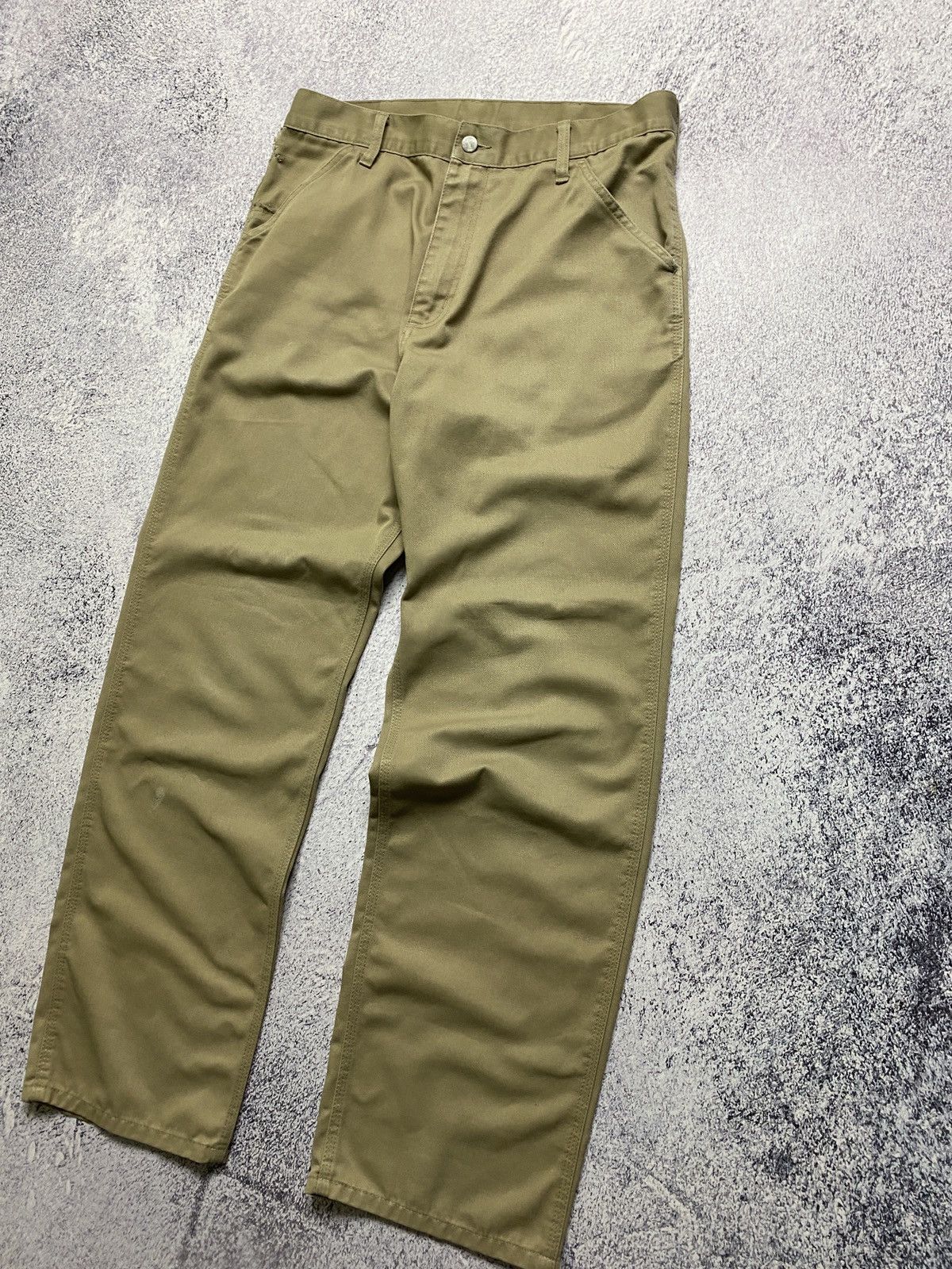 Carhartt × Vintage Vintage Carhartt Simple Work Pants Size 33x34 Size US 33 - 7 Thumbnail