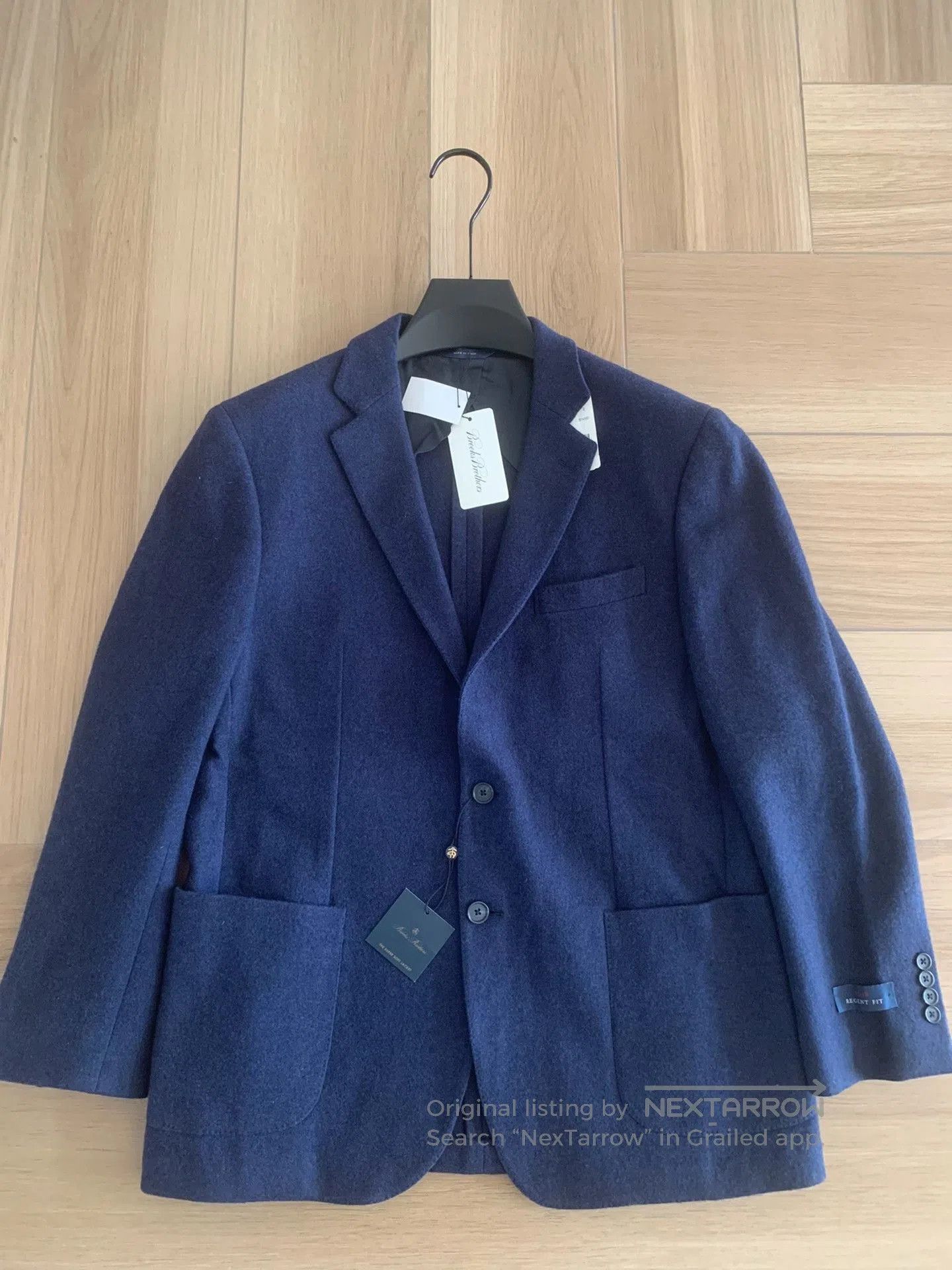 Brooks Brothers Brooks Brothers Men's Wool Suit Jacket. Size US S / EU 44-46 / 1 - 1 Thumbnail