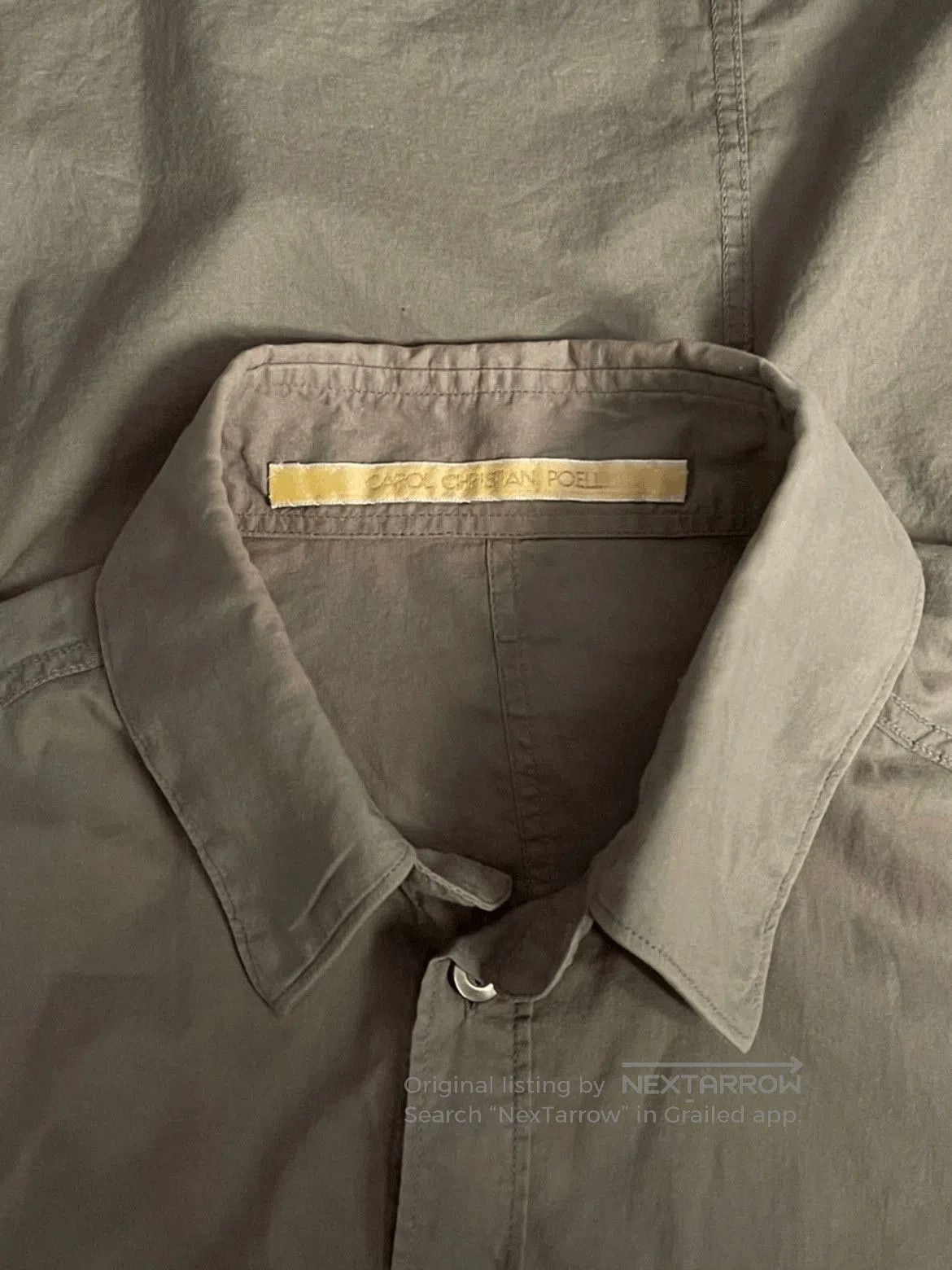 Carol Christian Poell Carol Christian Poell 03SS S/S Shirt. Size US S / EU 44-46 / 1 - 8 Thumbnail