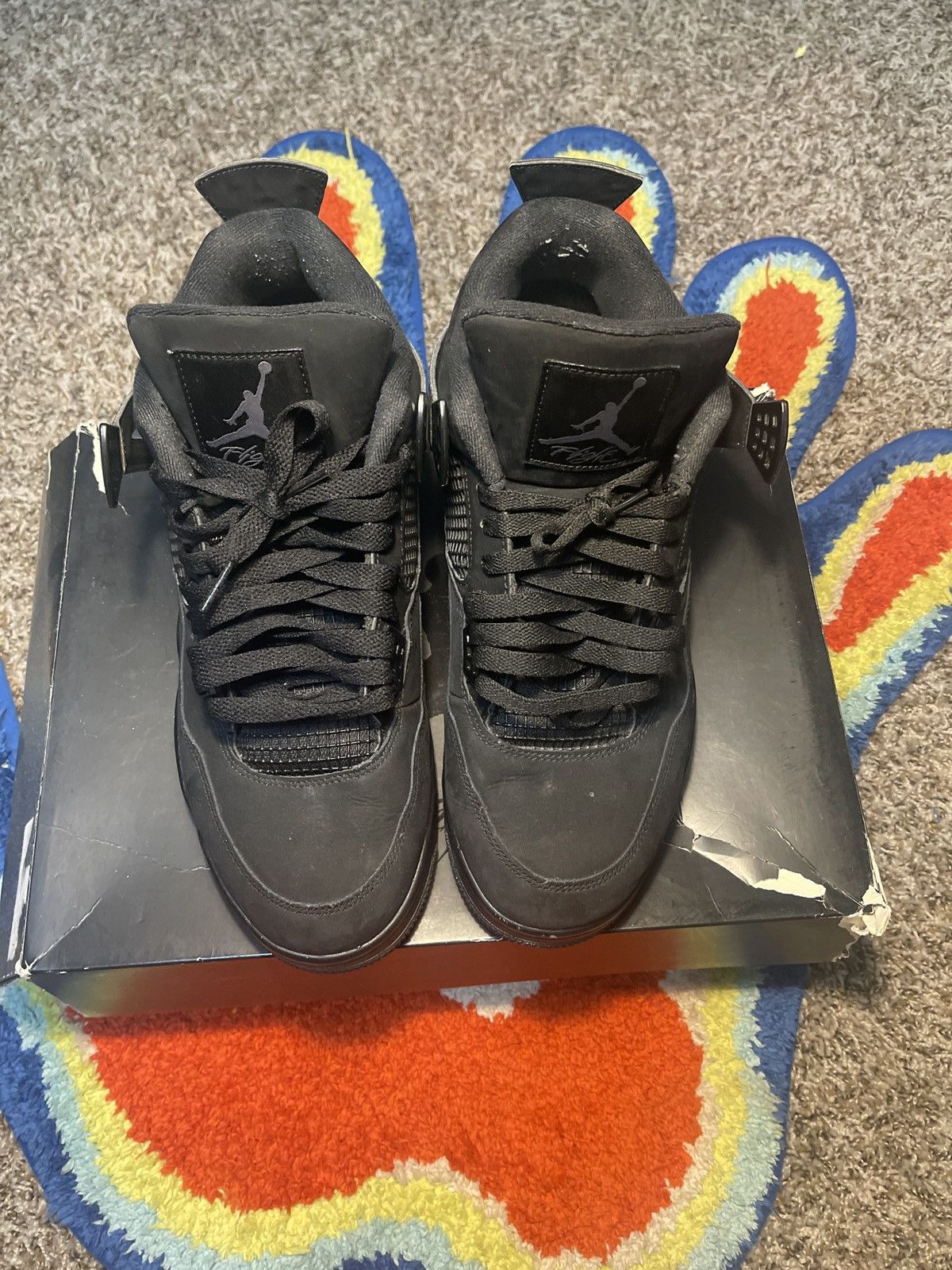 Jordan Brand Jordan 4 Retro “Black Cat” 2020 Size US 13 / EU 46 - 6 Thumbnail