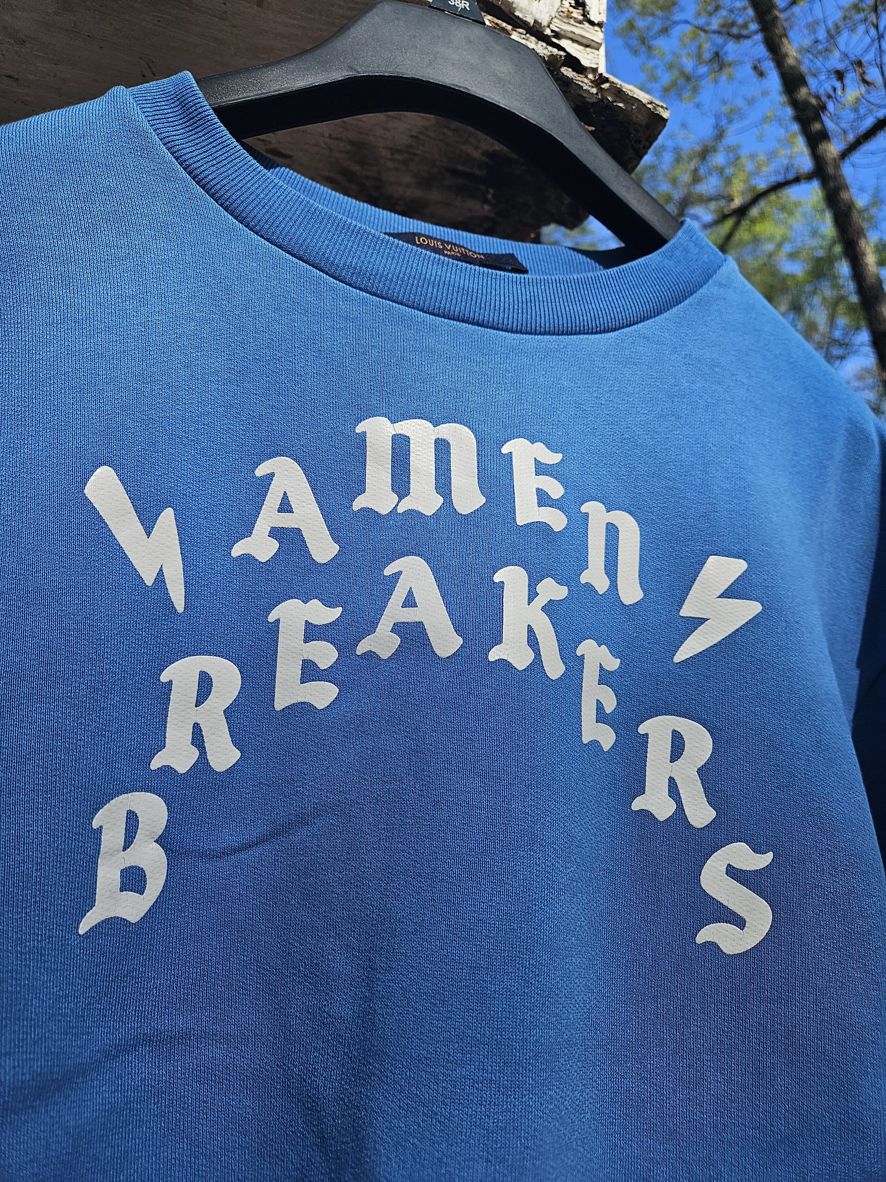 Louis Vuitton Louis Vuitton Amen Breakers Blue Crewneck Sweater Size US M / EU 48-50 / 2 - 4 Thumbnail