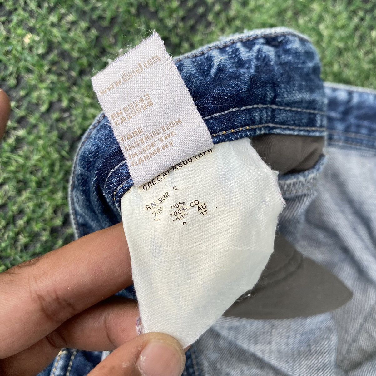 Diesel Thrashed Vintage Diesel Distressed Denim ERD GRUNGE GRAIL Size US 34 / EU 50 - 9 Thumbnail