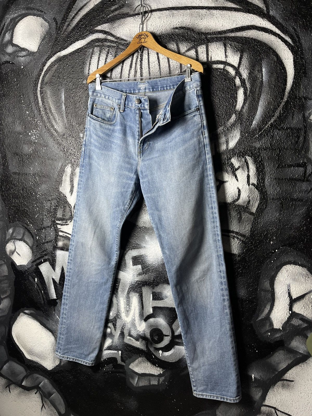 Carhartt Wip Carhartt WIP Pontiac Pant Men’s Jeans Size W29 L32 Size US 29 - 2 Thumbnail