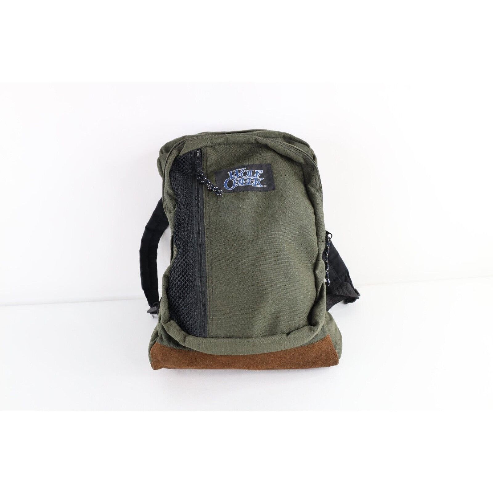 Streetwear  Vintage Vintage 90s Streetwear Suede Leather Mini Backpack |  Grailed