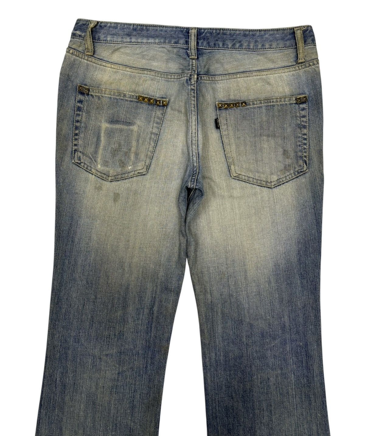 Hysteric Glamour Flare Studded Jeans Hysteric Glamour Style By Daisy Jeans Size US 34 / EU 50 - 8 Thumbnail