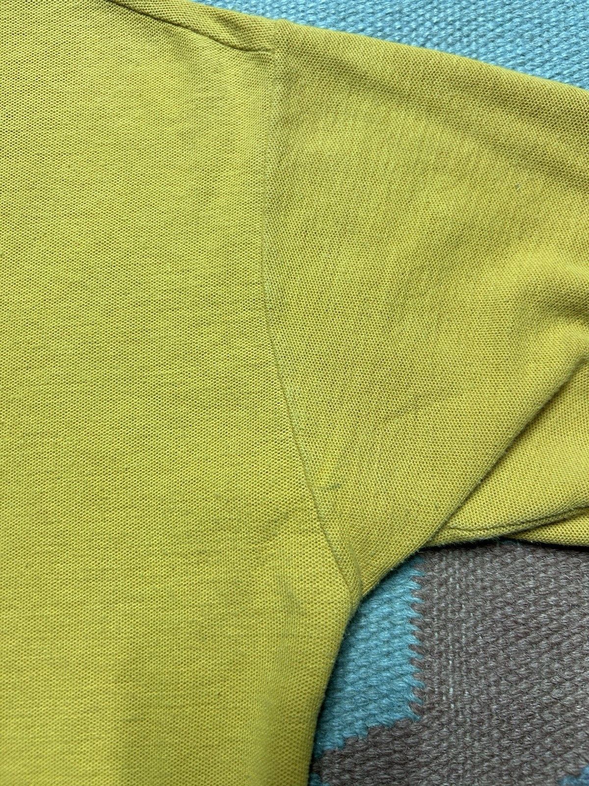 Vintage Vintage 50s polo shirt golf black yellow cotton knit medium Size US M / EU 48-50 / 2 - 11 Thumbnail