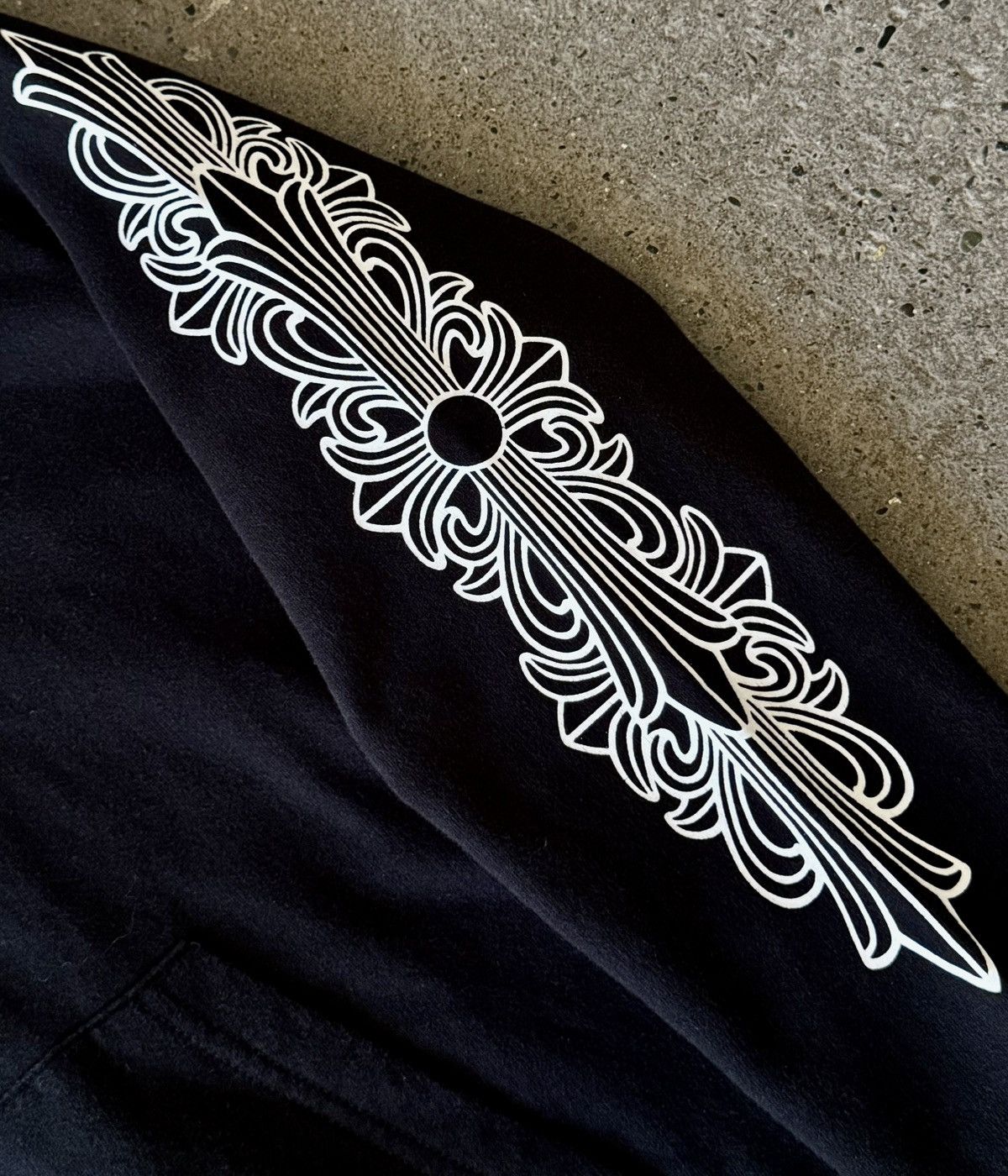 Chrome Hearts Chrome Hearts - Oversized - Floral / Horse Shoe - Hoodie Size US XL / EU 56 / 4 - 8 Thumbnail