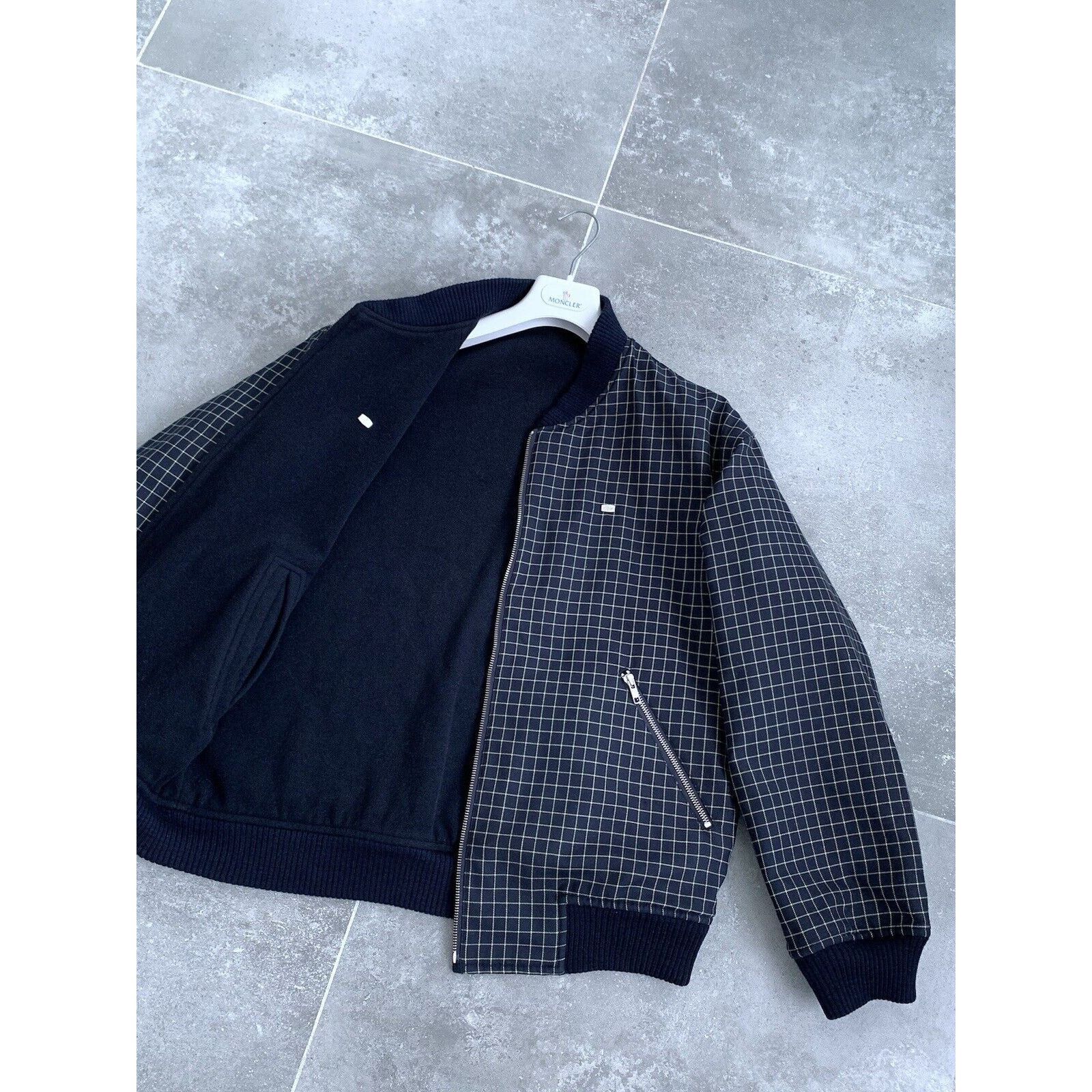 Lacoste × Vintage REVERSIBLE Men's LACOSTE Bomber Jacket Coat EU 50-52 M-L Size US L / EU 52-54 / 3 - 3 Thumbnail