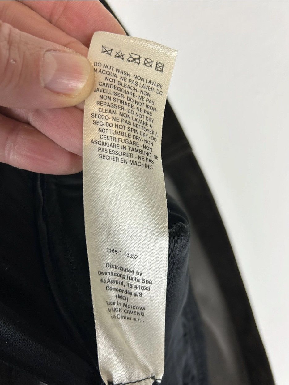 Rick Owens Rick owens leather coat Size US M / EU 48-50 / 2 - 10 Thumbnail