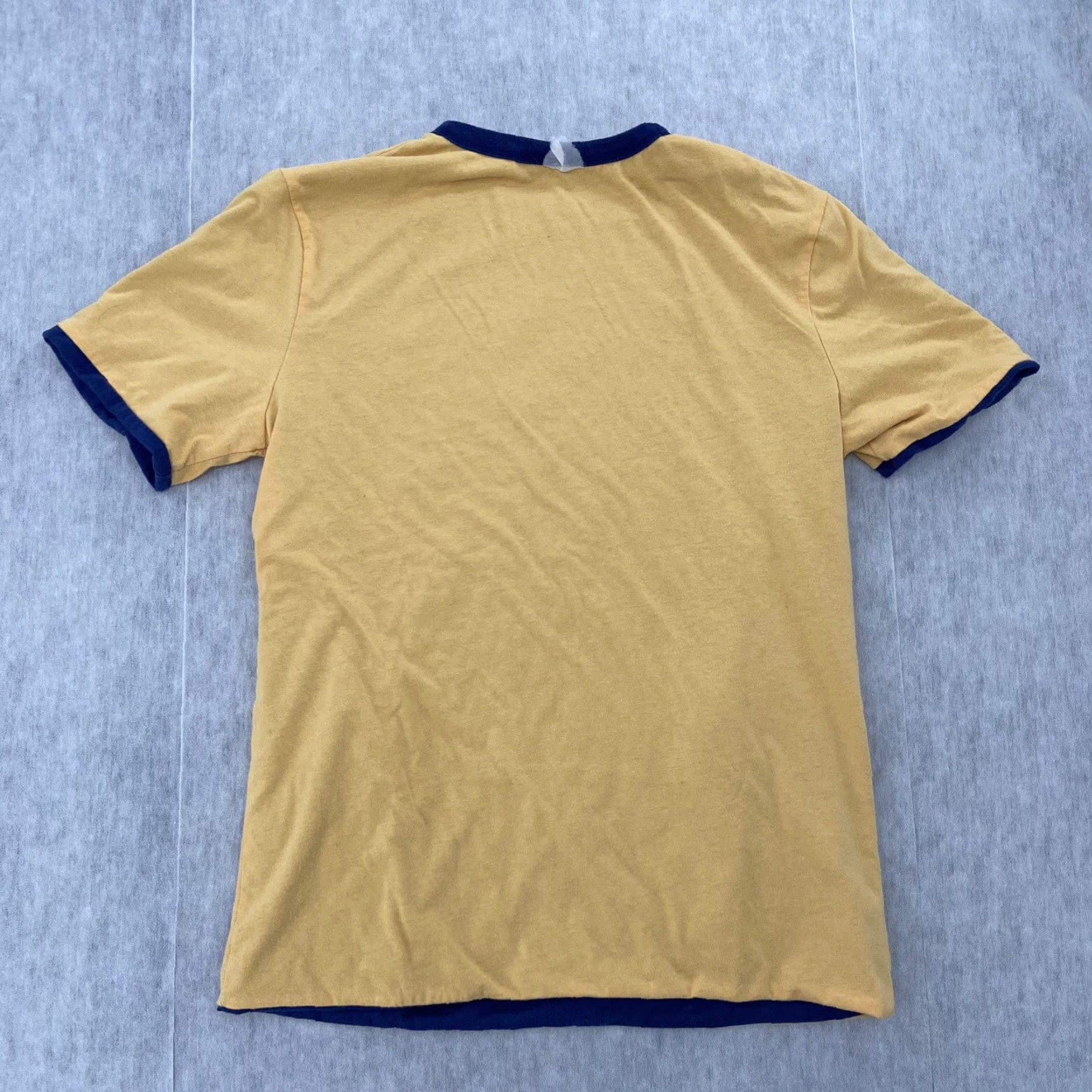 Disney VINTAGE Walt Disney World T-Shirt Reversible Mickey Graphic Adult Medium Blue Yellow Cartoon Men M Size US M / EU 48-50 / 2 - 3 Thumbnail