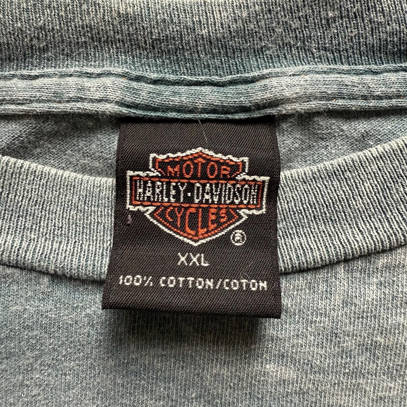Harley Davidson Vintage Y2K Sun Faded Harley Davidson Daytona T Shirt Size US XXL / EU 58 / 5 - 4 Thumbnail