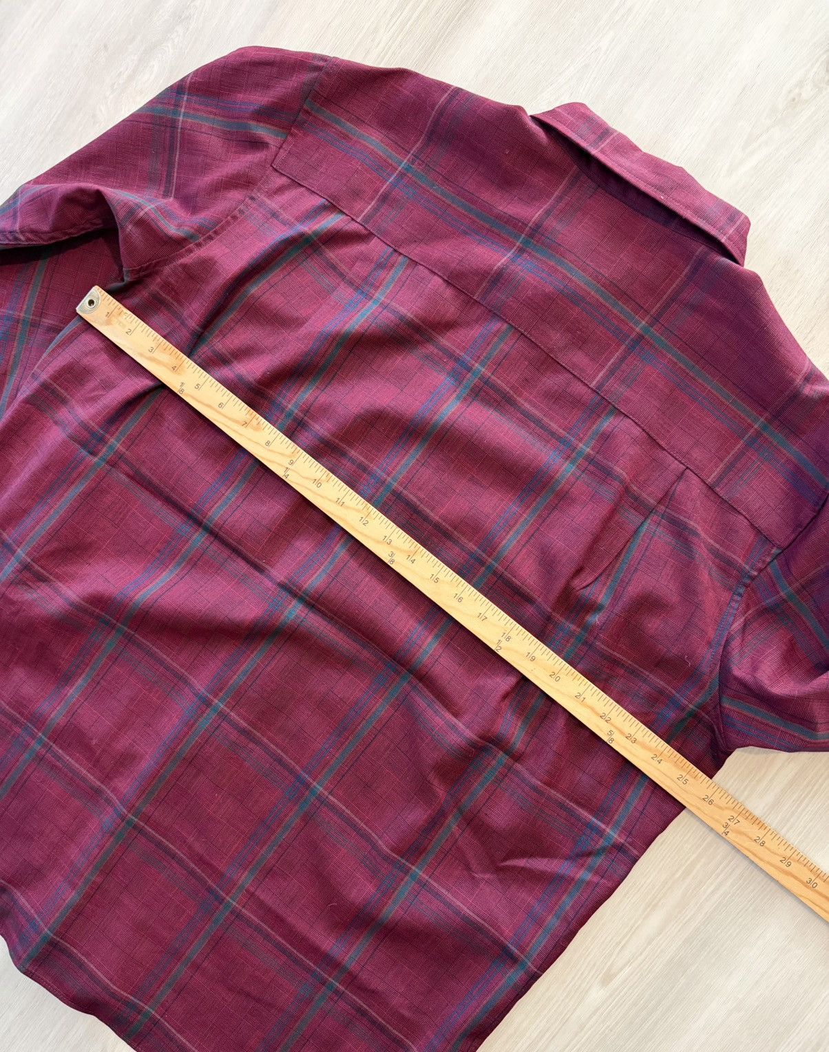 Pendleton Vintage Sir Pendleton Red Plaid 100% Wool Shirt USA Sz XL Size US XL / EU 56 / 4 - 7 Thumbnail