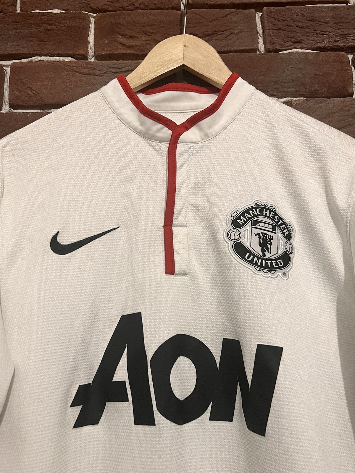 Nike Rare Y2K Manchester United #7 Sandoy Nike Football Jersey Size US M / EU 48-50 / 2 - 3 Thumbnail