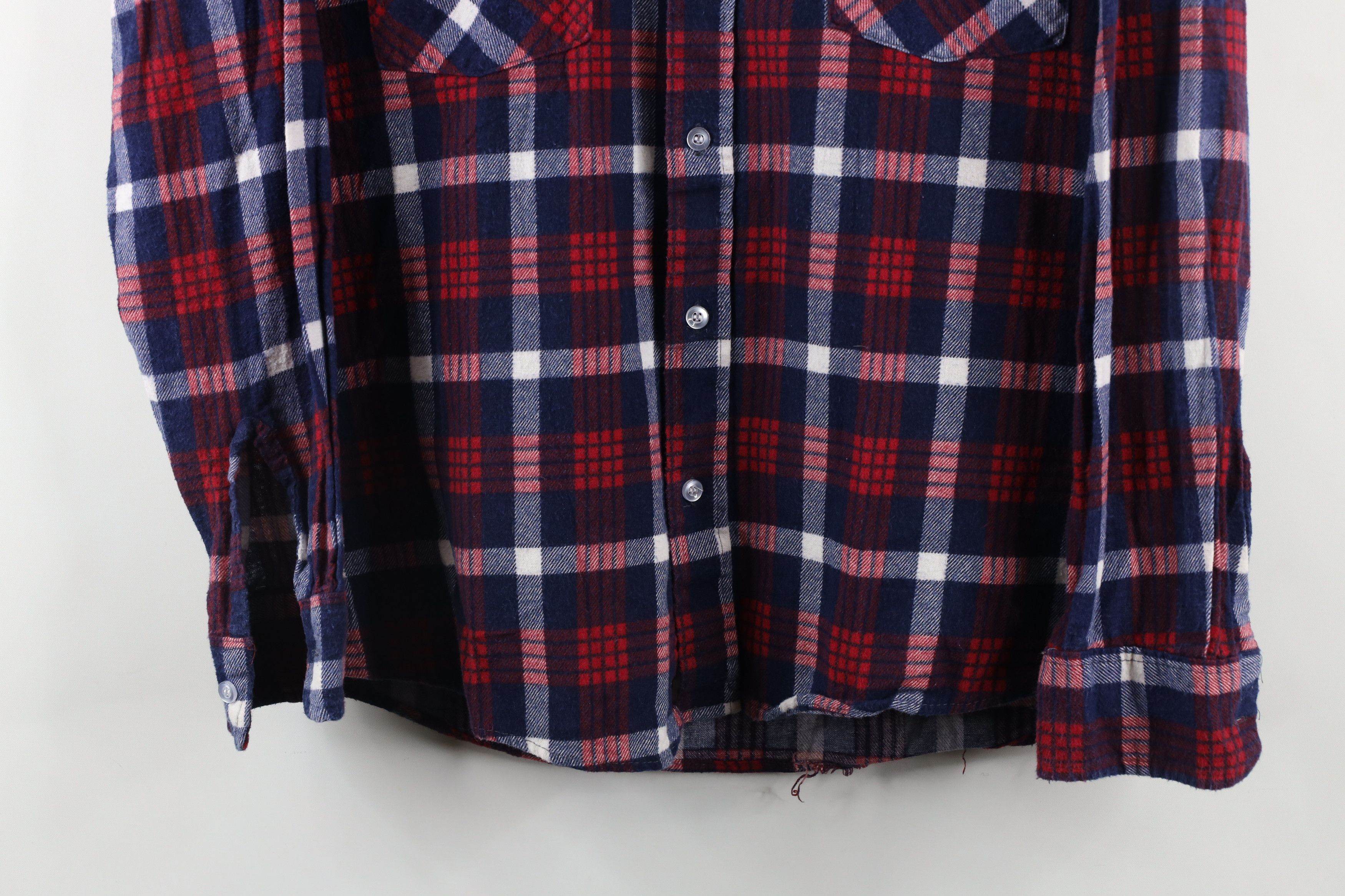 Vintage Vintage 70s Streetwear Flannel Collared Button Shirt USA Size US S / EU 44-46 / 1 - 3 Thumbnail