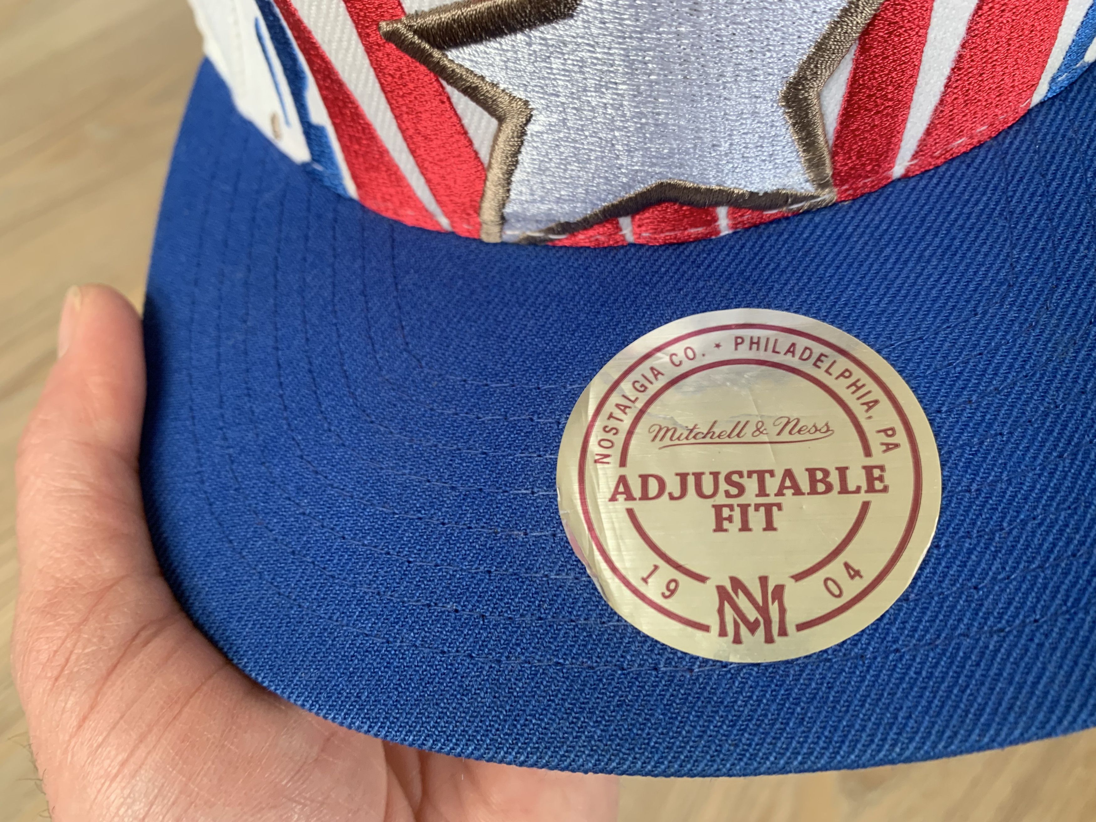 Mitchell & Ness Mitchell & Ness Ticket Burst Snapback All-Star White Size ONE SIZE - 5 Thumbnail