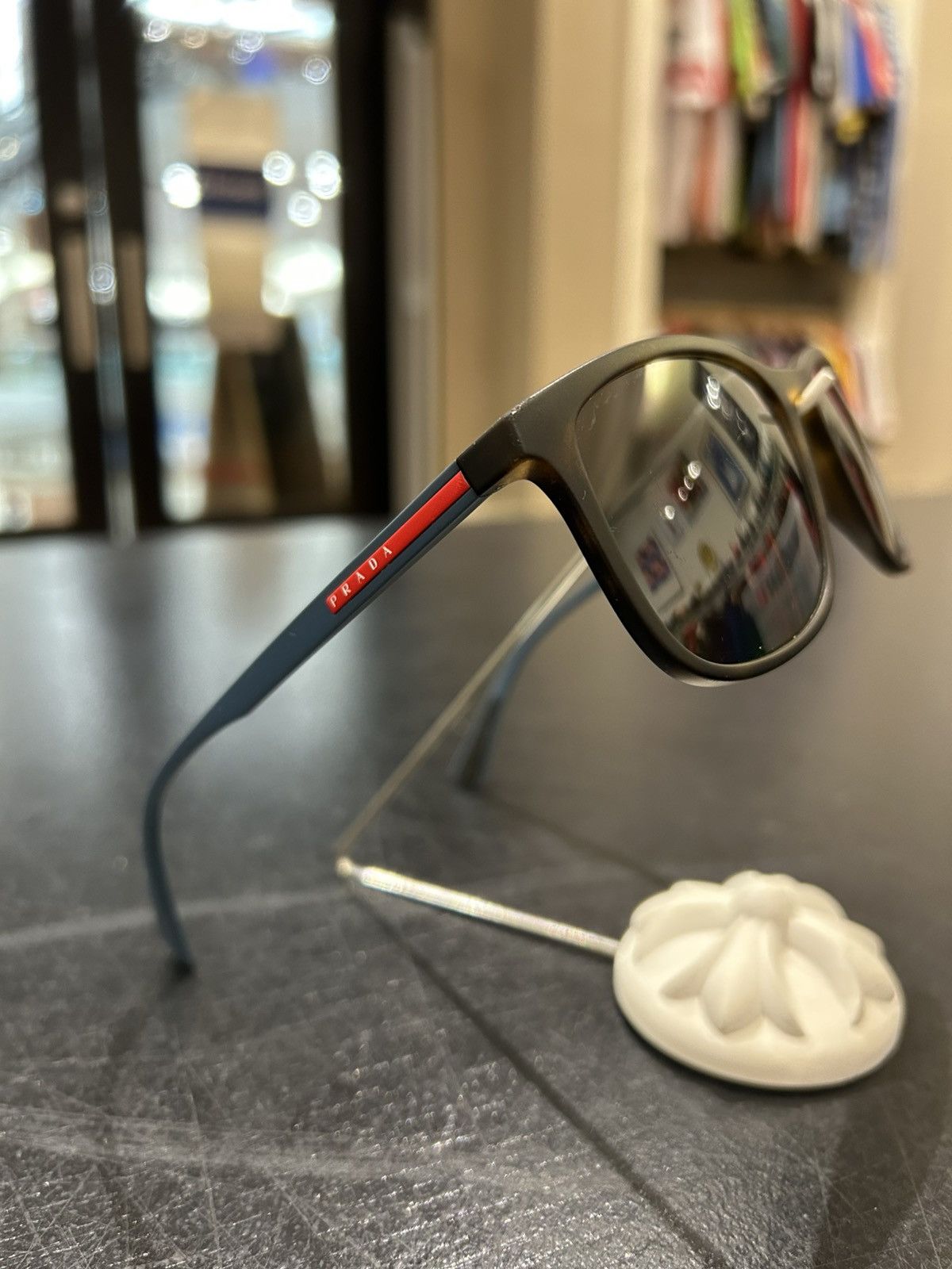 Prada Prada Linea Rossa PS Sunglasses Size ONE SIZE - 3 Thumbnail